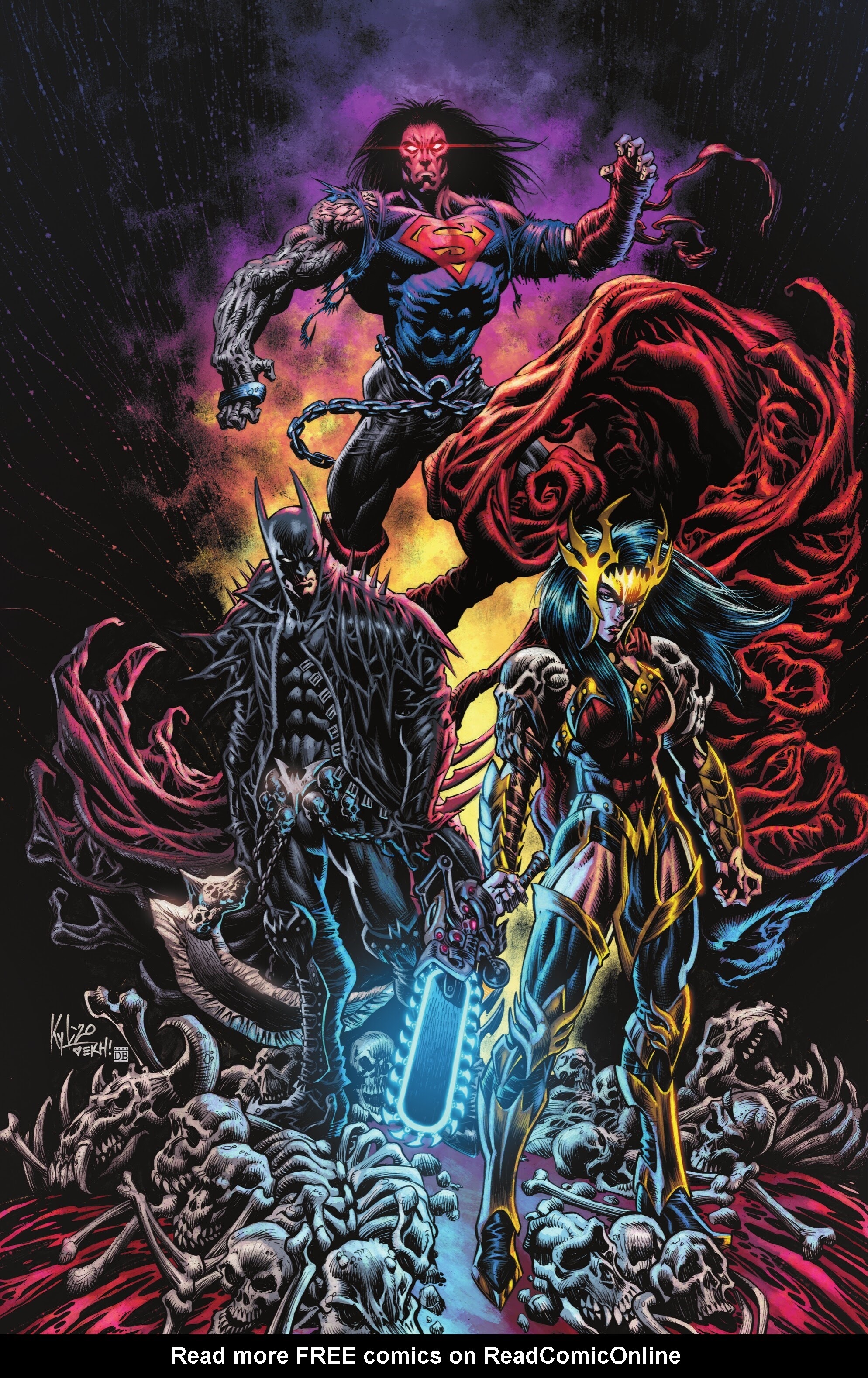 Read online Dark Nights: Death Metal: The Darkest Knight comic -  Issue # TPB (Part 1) - 81