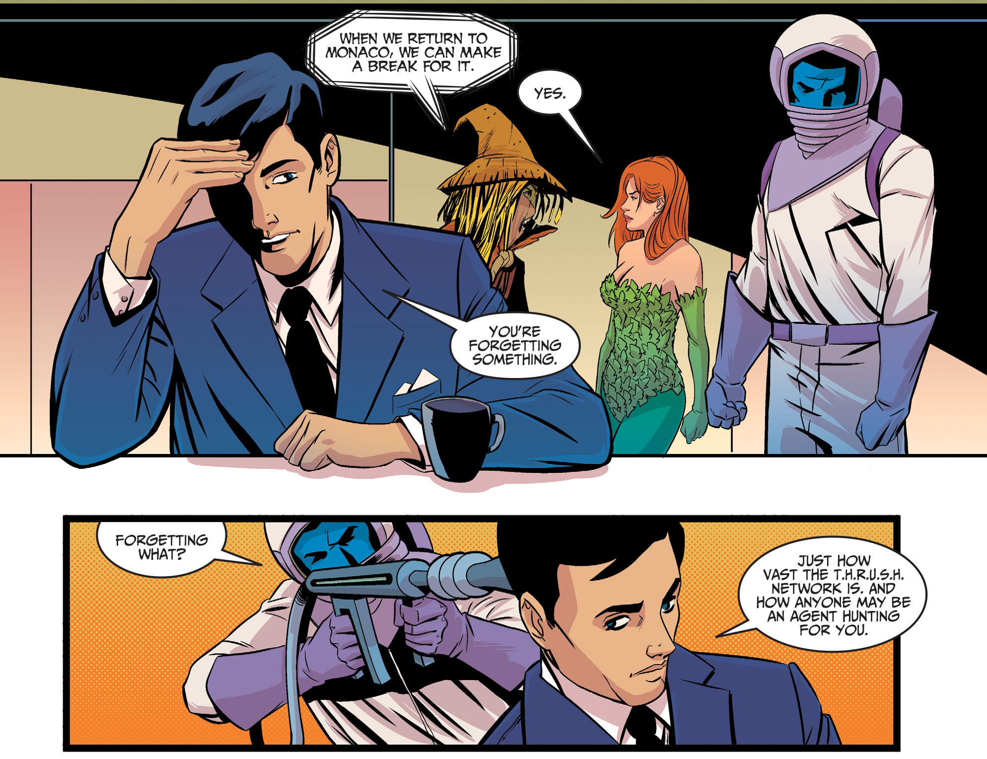 Read online Batman '66 Meets the Man from U.N.C.L.E. comic -  Issue #11 - 12
