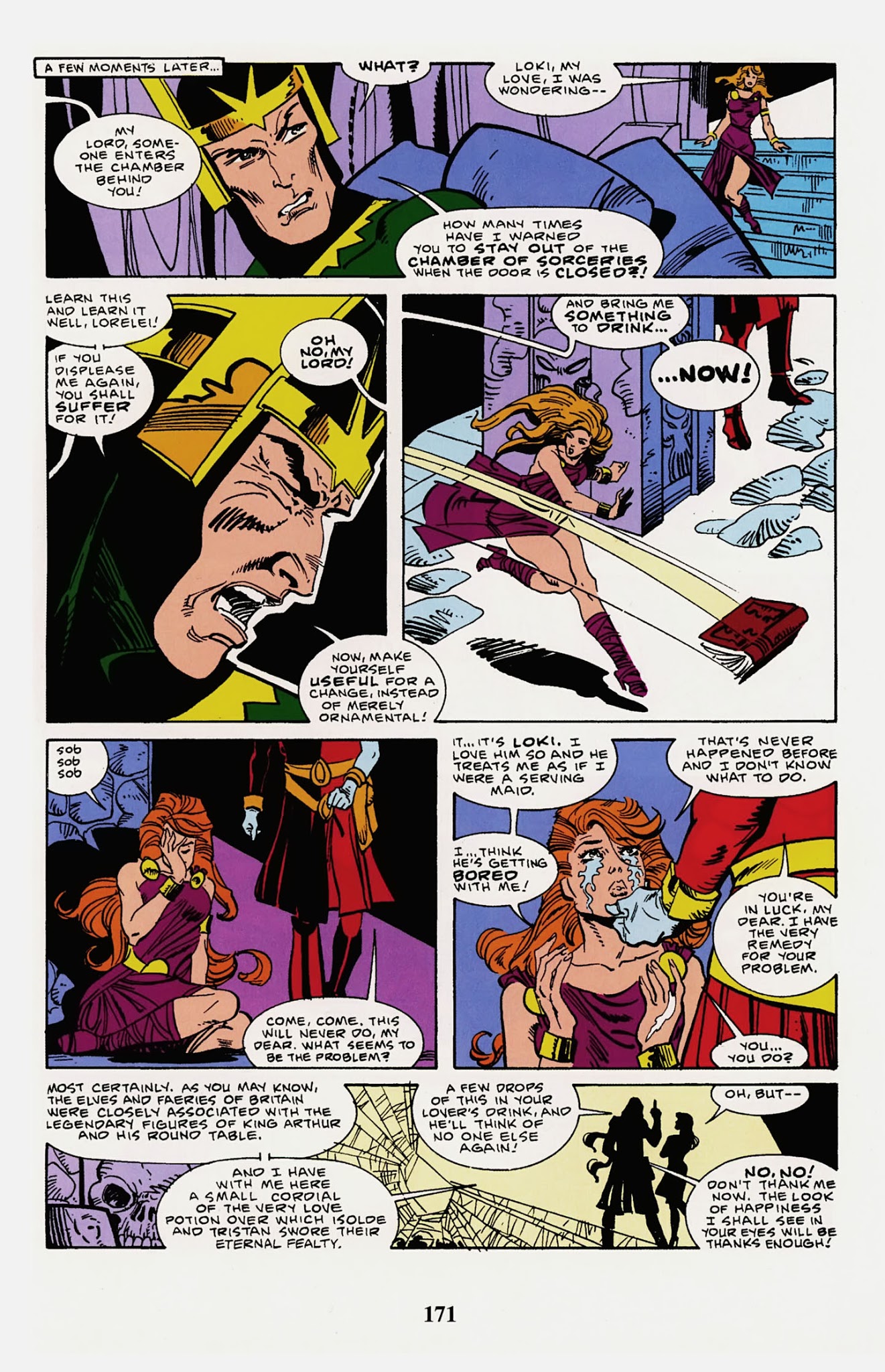 Read online Thor Visionaries: Walter Simonson comic -  Issue # TPB 3 - 173