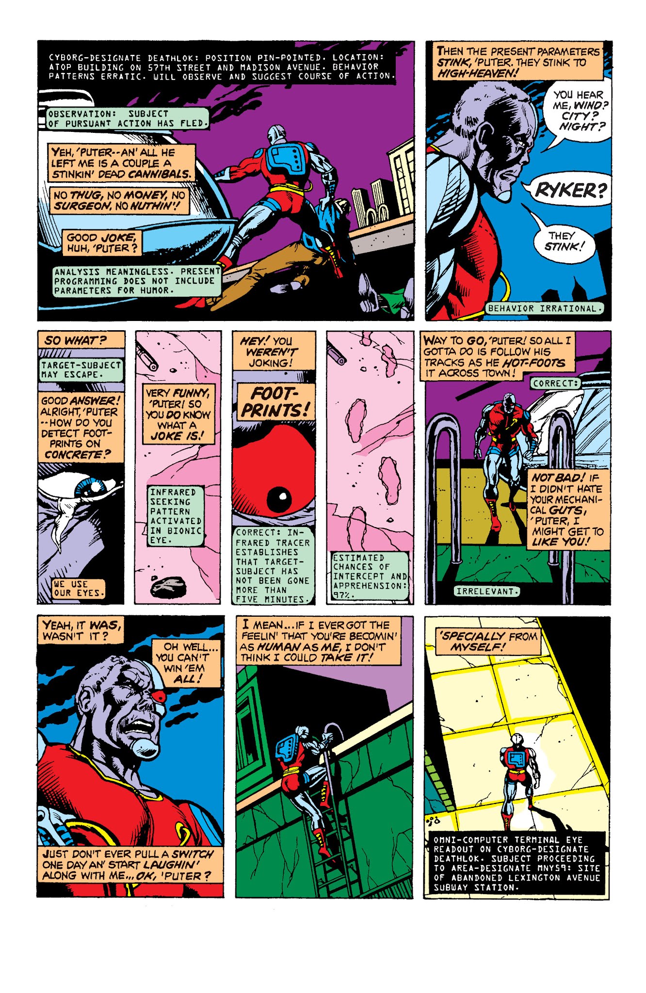 Read online Deathlok the Demolisher: The Complete Collection comic -  Issue # TPB - 109