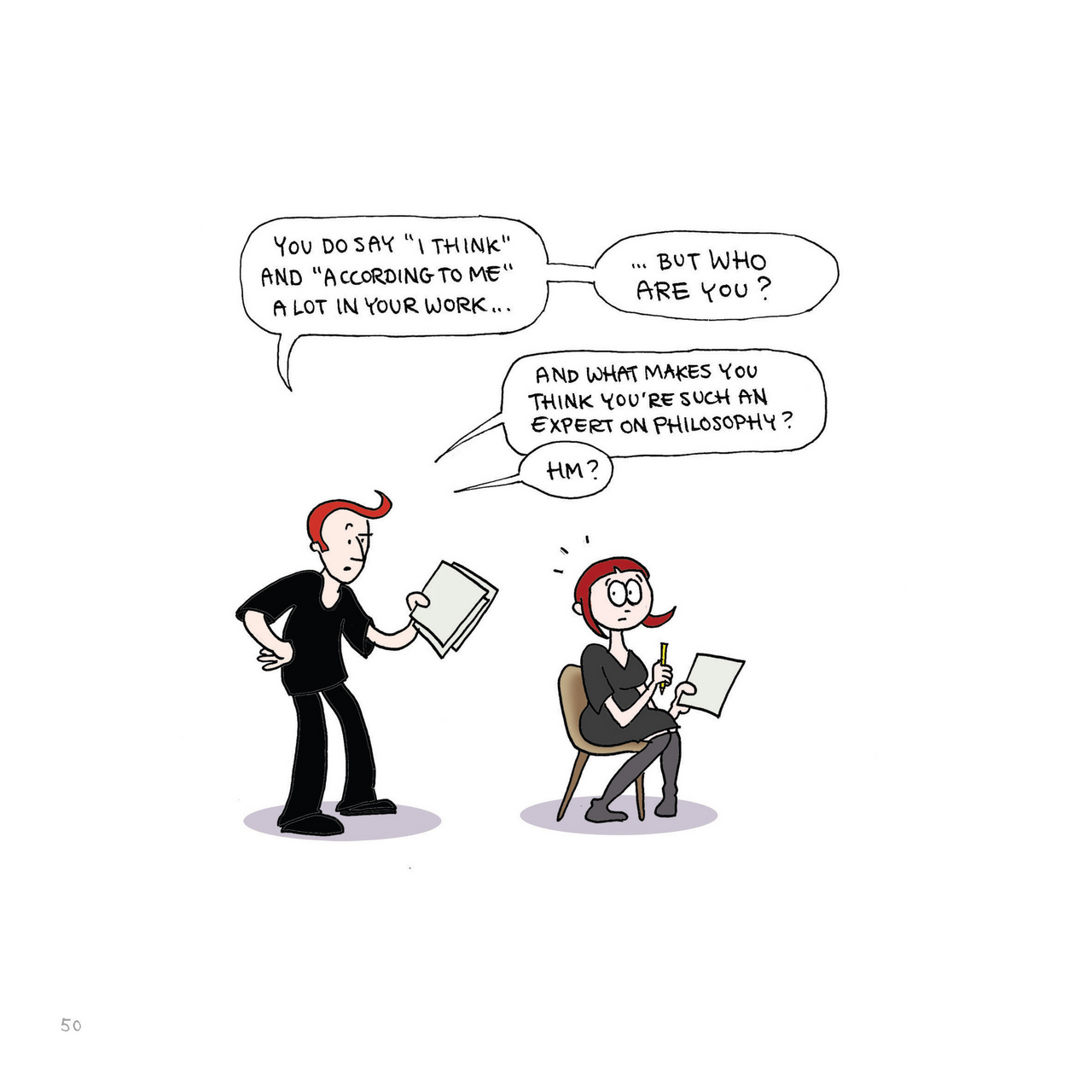 Read online Philosophy: A Discovery in Comics comic -  Issue # TPB - 51