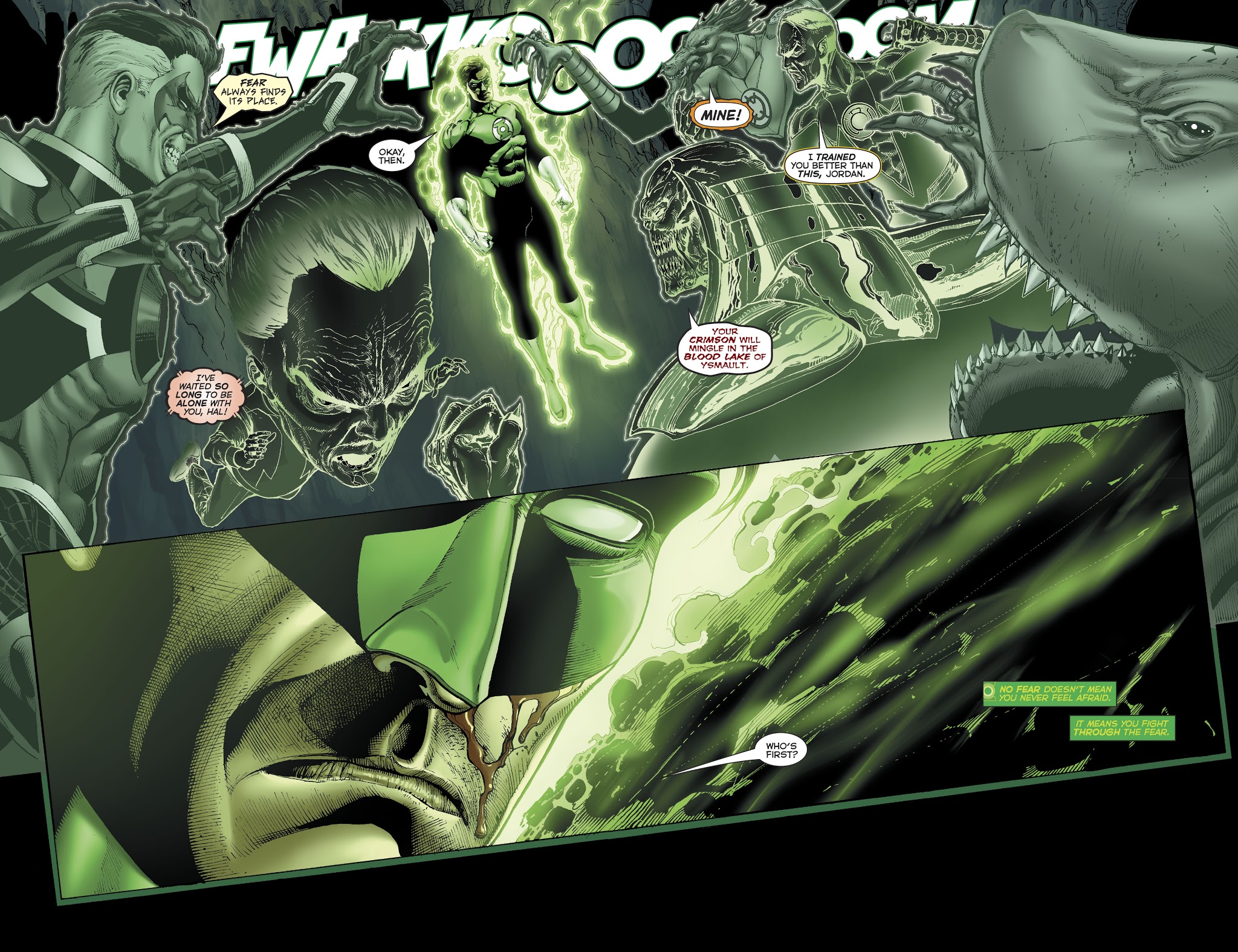 Read online Hal Jordan And The Green Lantern Corps comic -  Issue #32 - 17