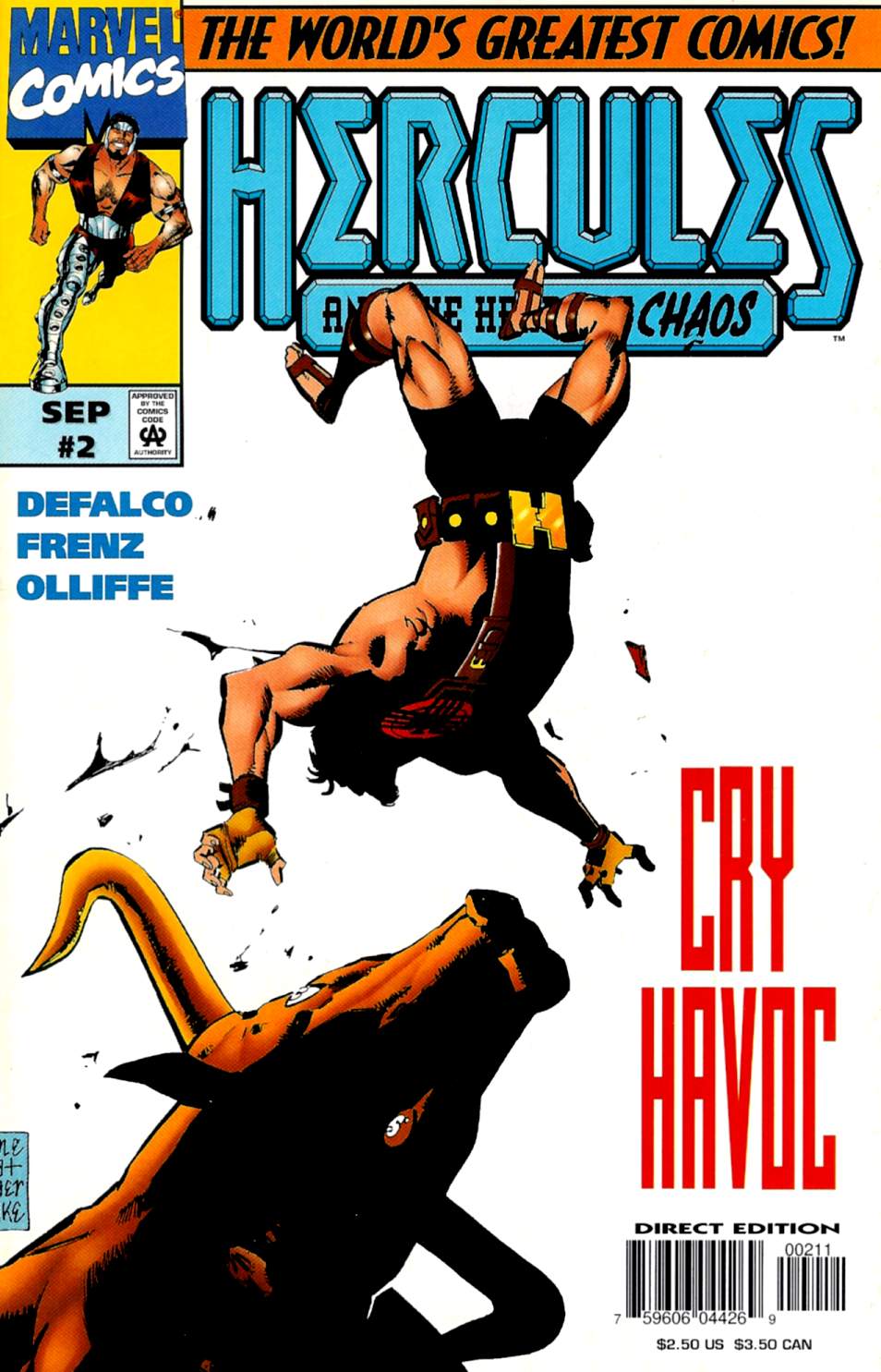 Read online Hercules and the Heart of Chaos comic -  Issue #2 - 1