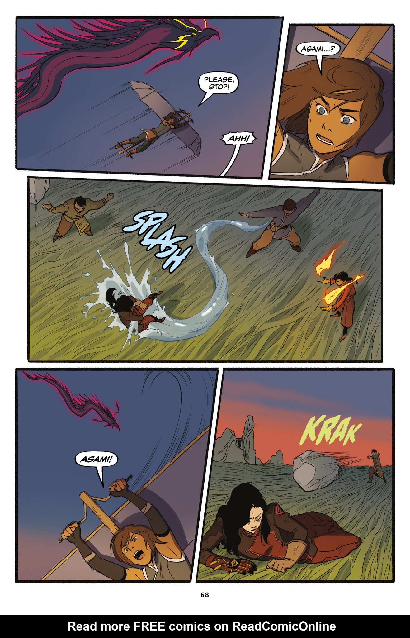Read online Nickelodeon The Legend of Korra – Turf Wars comic -  Issue #1 - 69