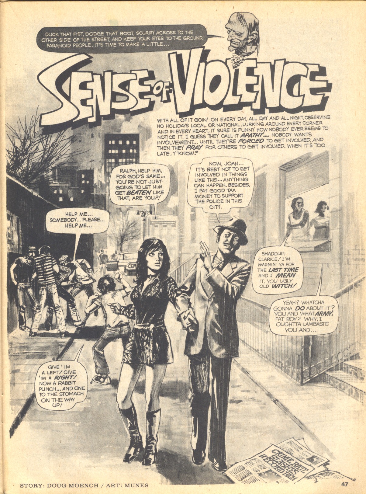 Read online Creepy (1964) comic -  Issue #57 - 47