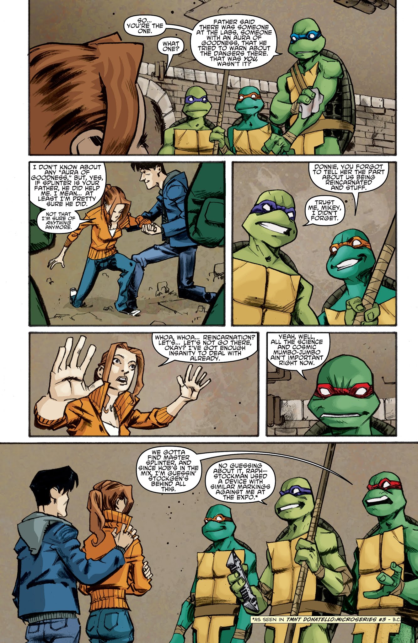Read online Teenage Mutant Ninja Turtles: The IDW Collection comic -  Issue # TPB 1 (Part 4) - 6