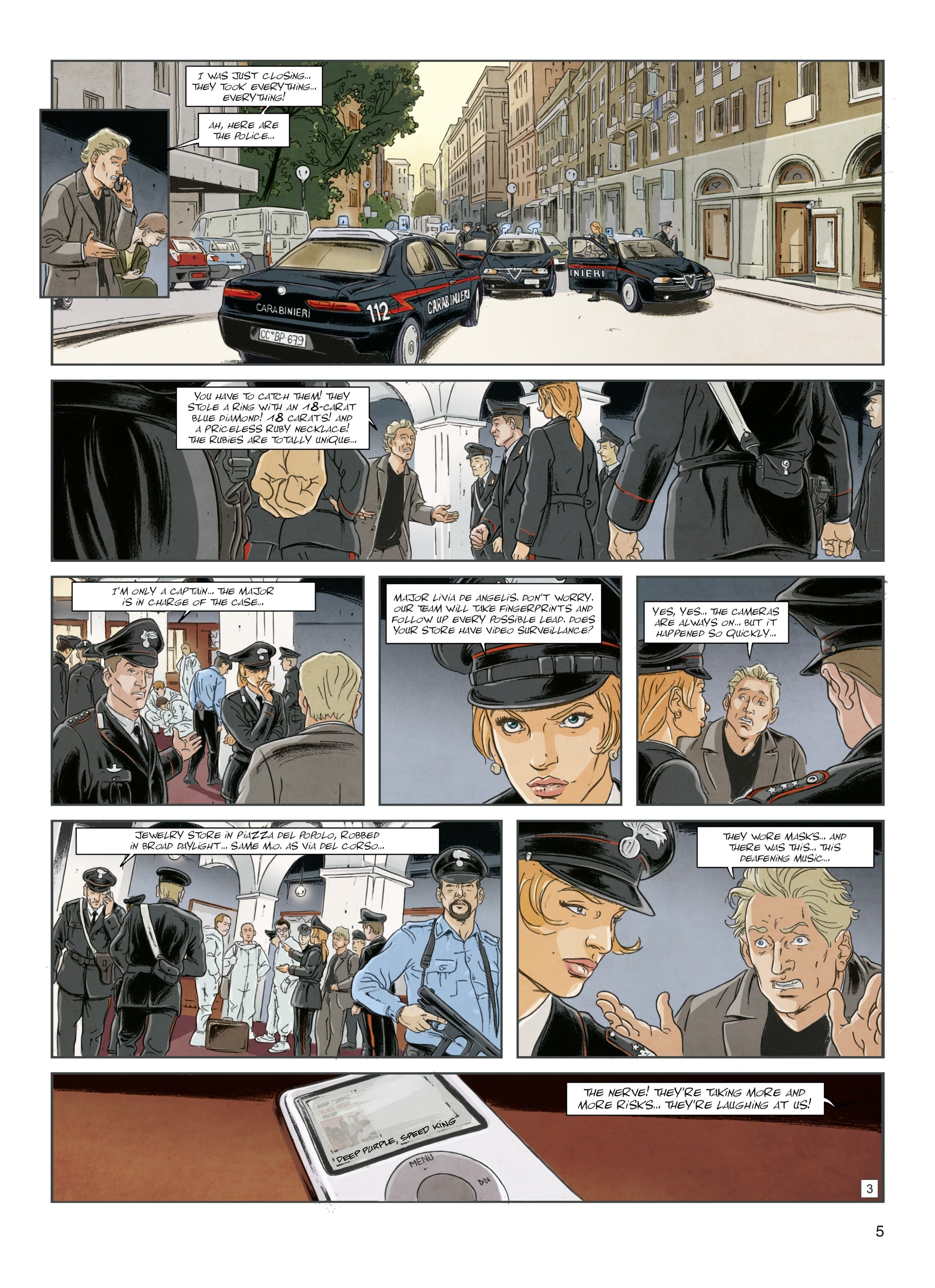 Read online Interpol comic -  Issue #3 - 5
