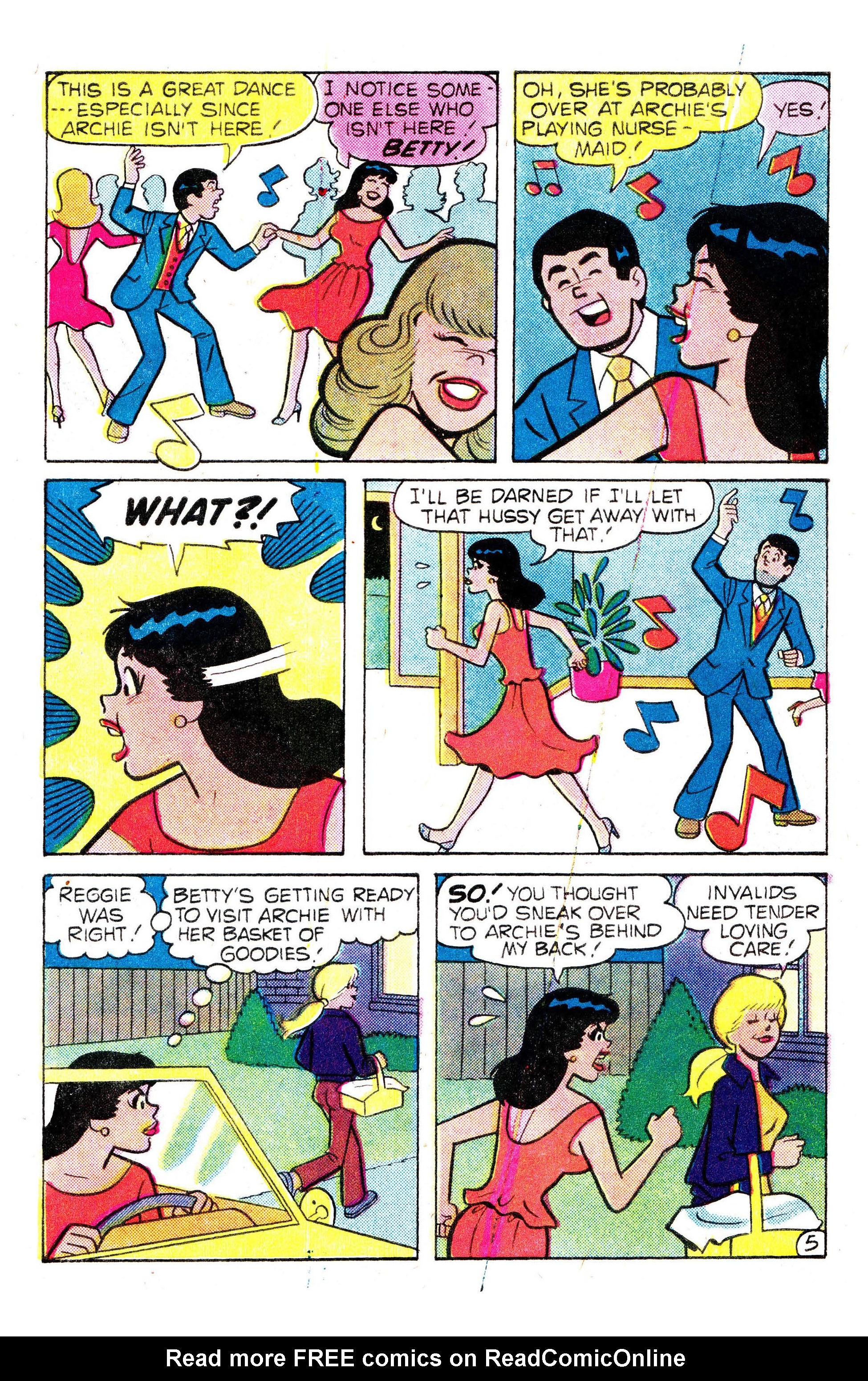 Read online Archie (1960) comic -  Issue #293 - 6