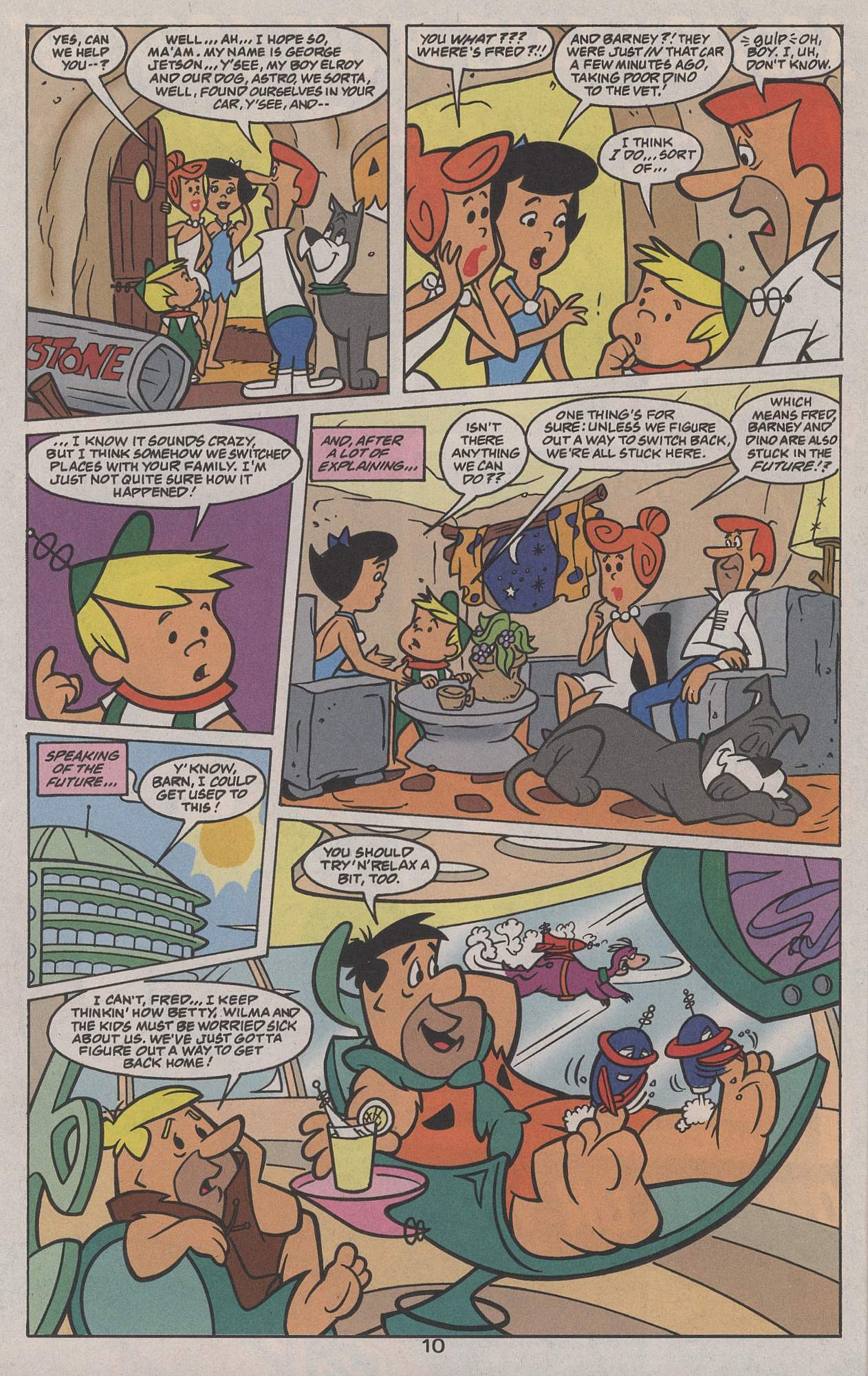 Read online The Flintstones and the Jetsons comic -  Issue #21 - 16