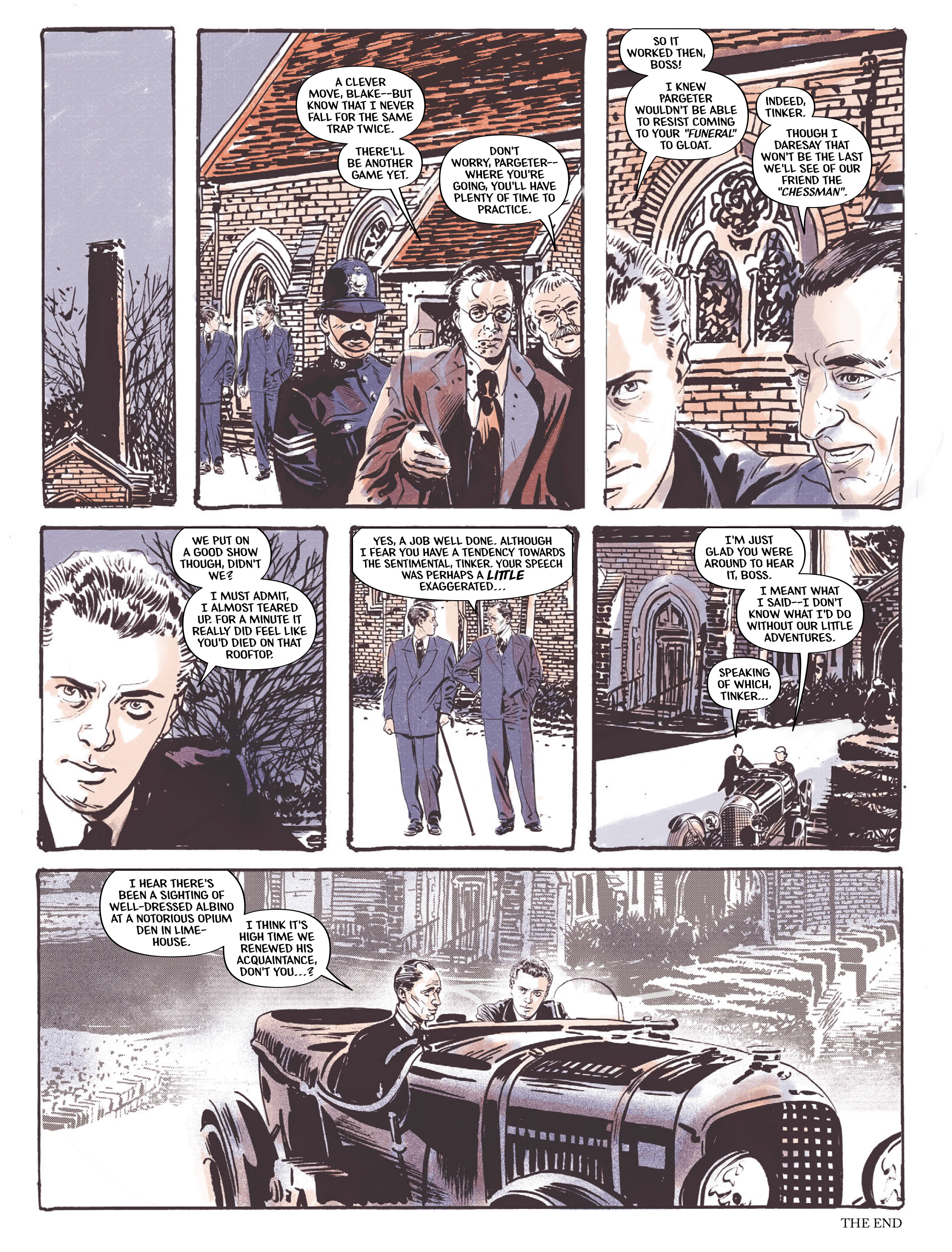 Read online The Return of Sexton Blake comic -  Issue # TPB - 64