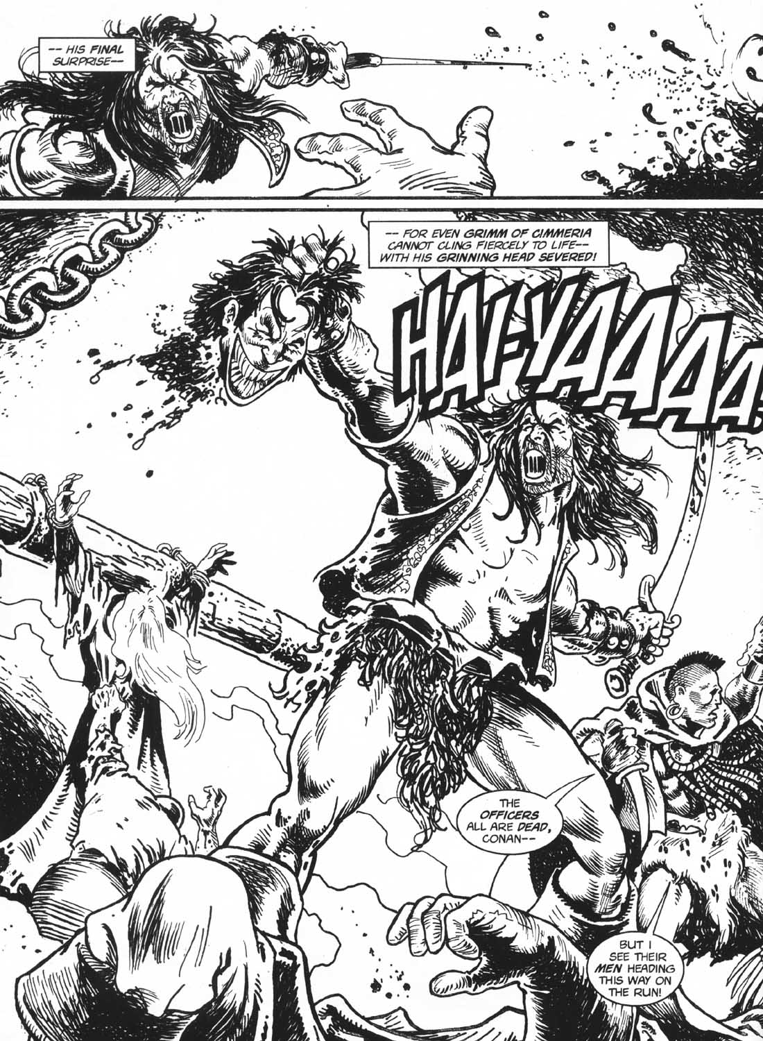 Read online The Savage Sword Of Conan comic -  Issue #235 - 64