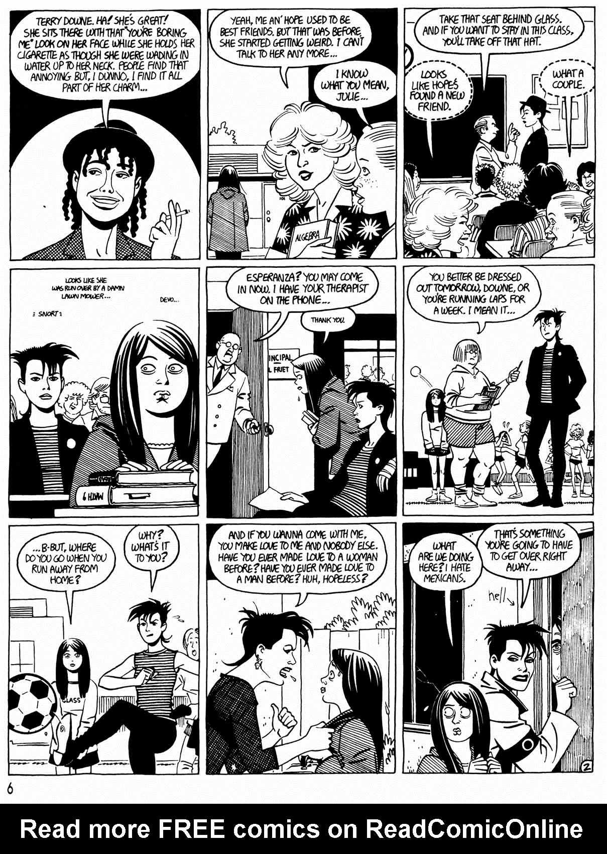 Read online Love and Rockets (1982) comic -  Issue #28 - 8