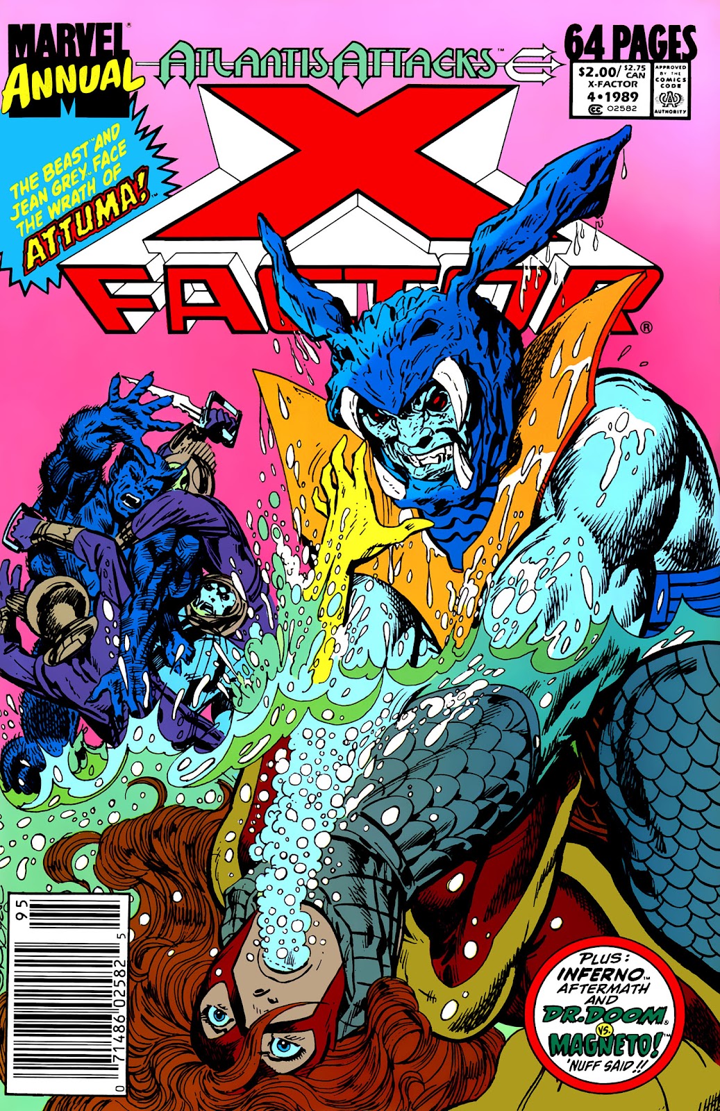 X-Factor (1986) issue Annual 4 - Page 1