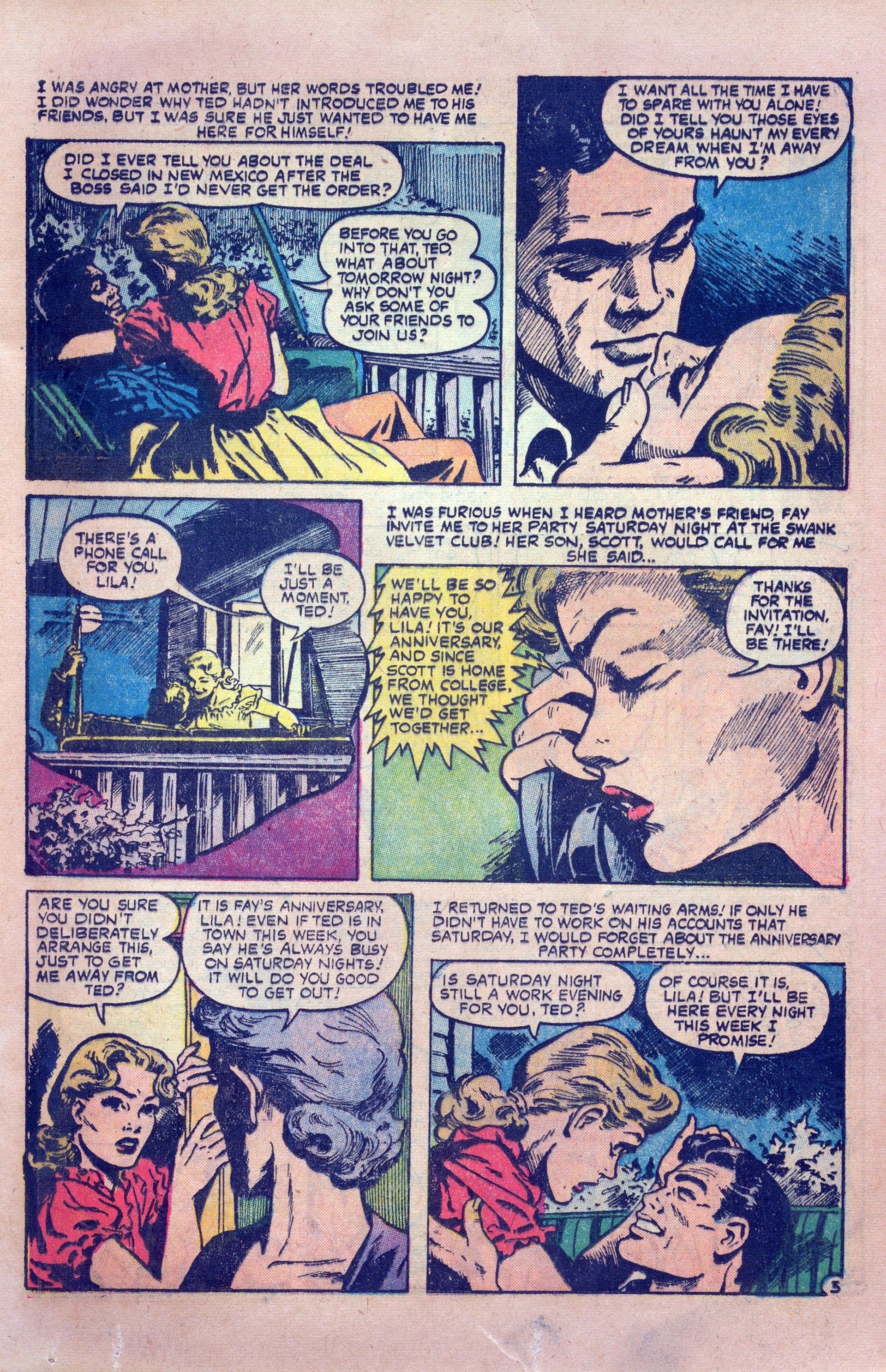Read online Secret Story Romances comic -  Issue #19 - 17