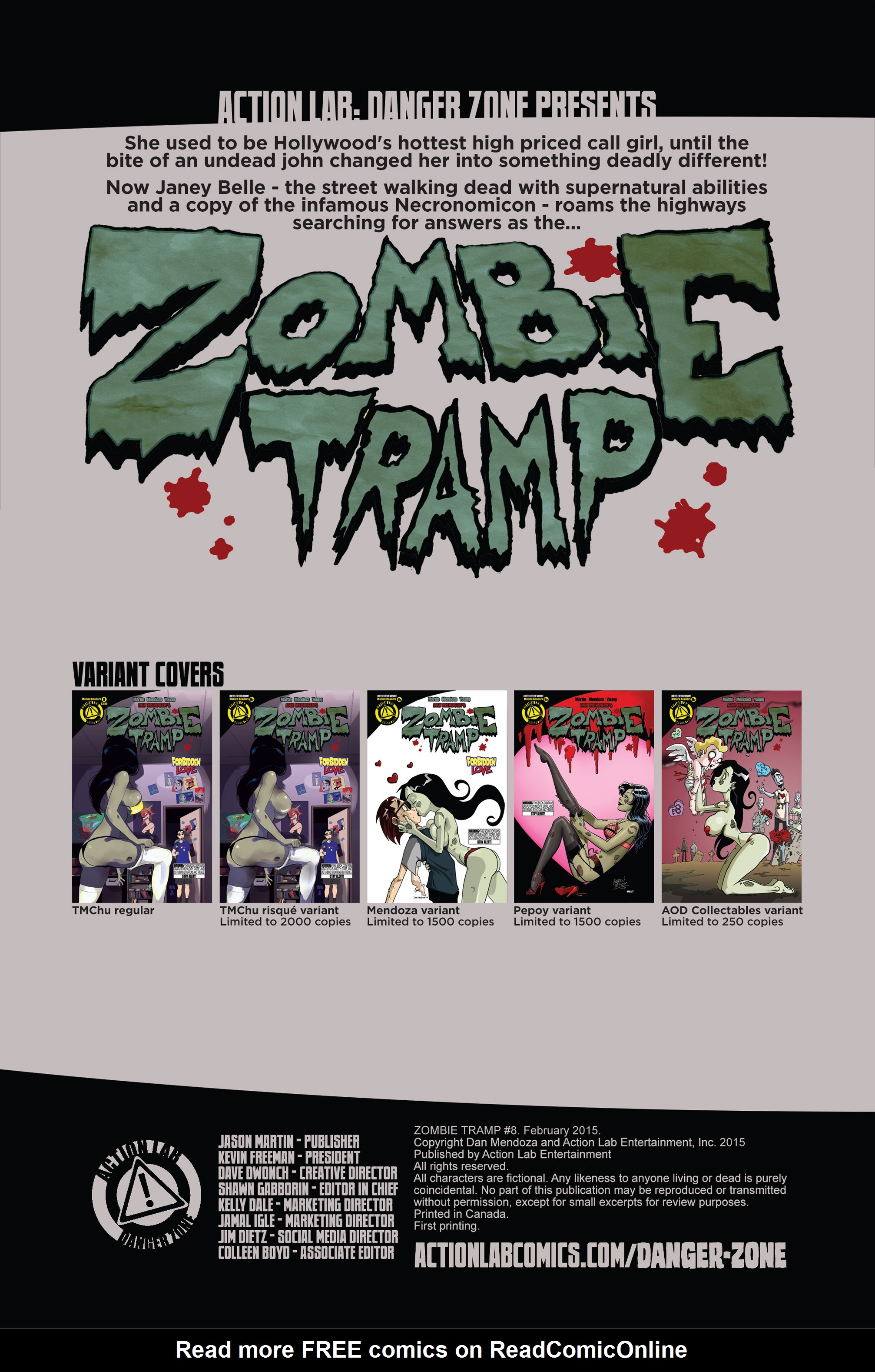 Read online Zombie Tramp (2014) comic -  Issue #8 - 2