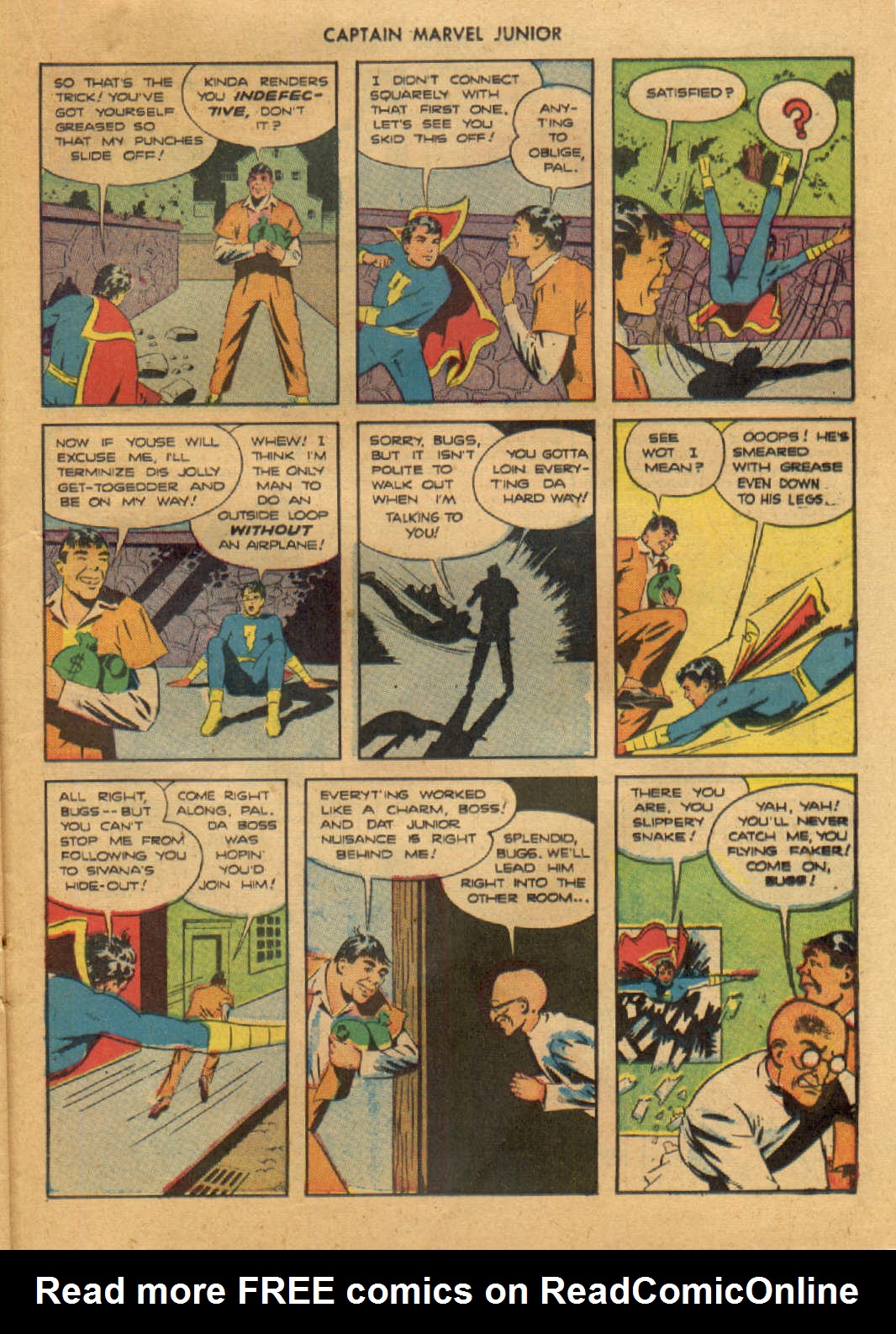 Read online Captain Marvel, Jr. comic -  Issue #31 - 23