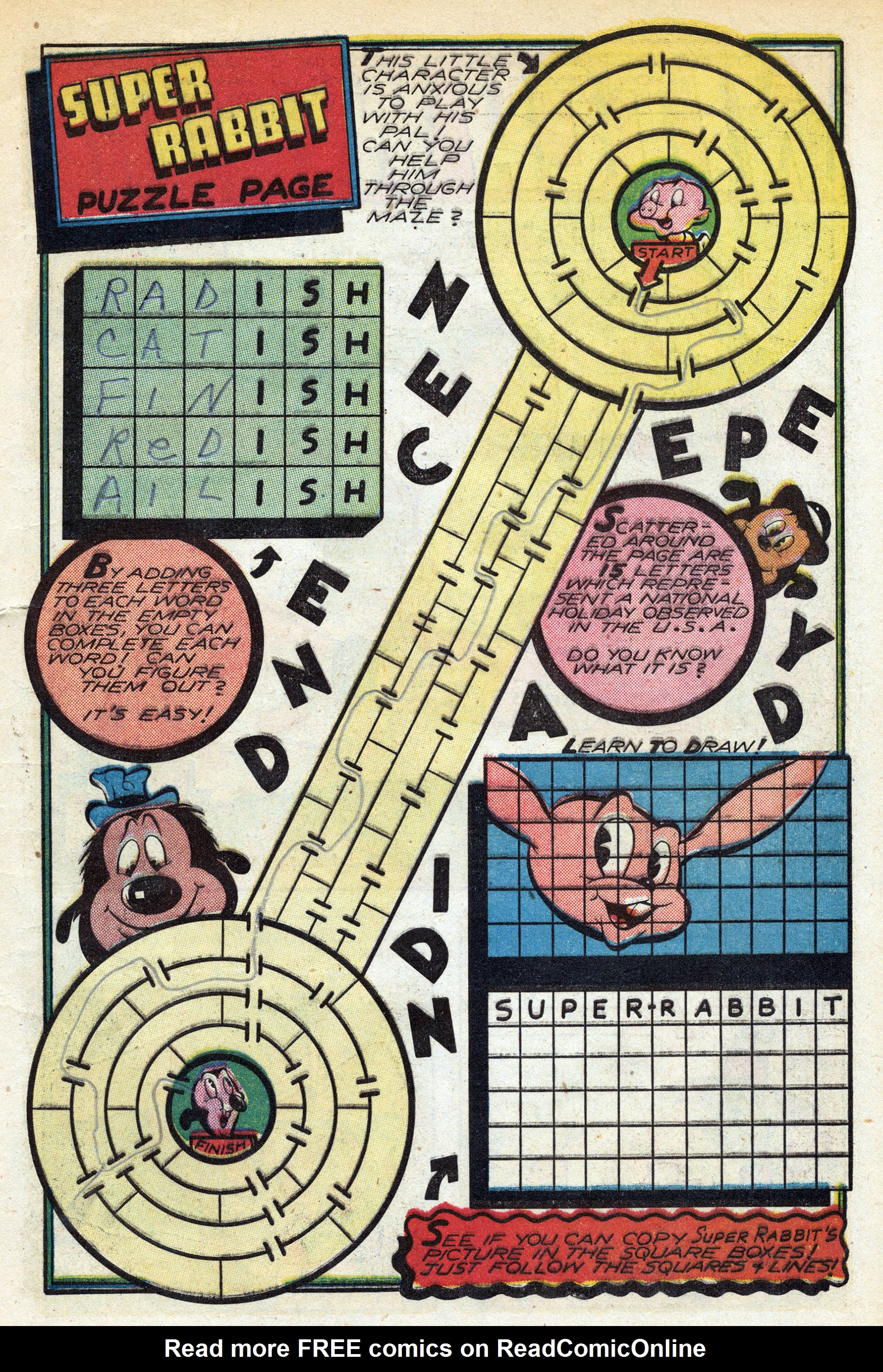 Read online Super Rabbit comic -  Issue #2 - 11