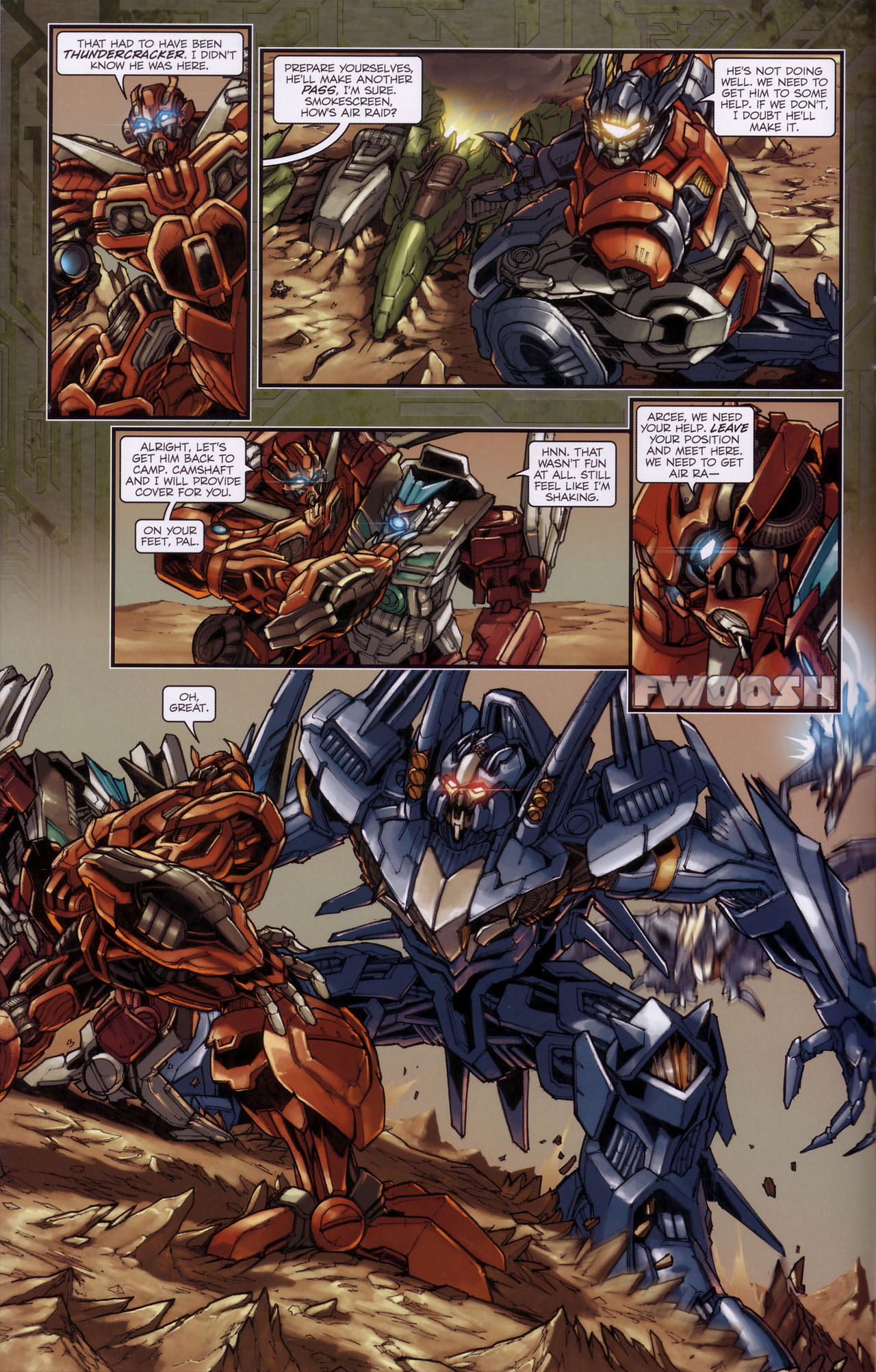 Read online Transformers: The Reign of Starscream comic -  Issue #3 - 9