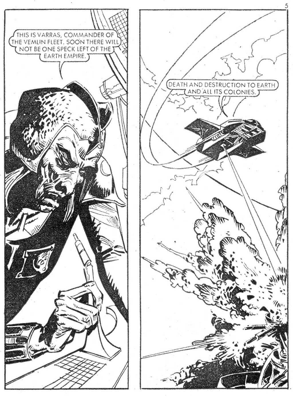 Read online Starblazer comic -  Issue #18 - 5