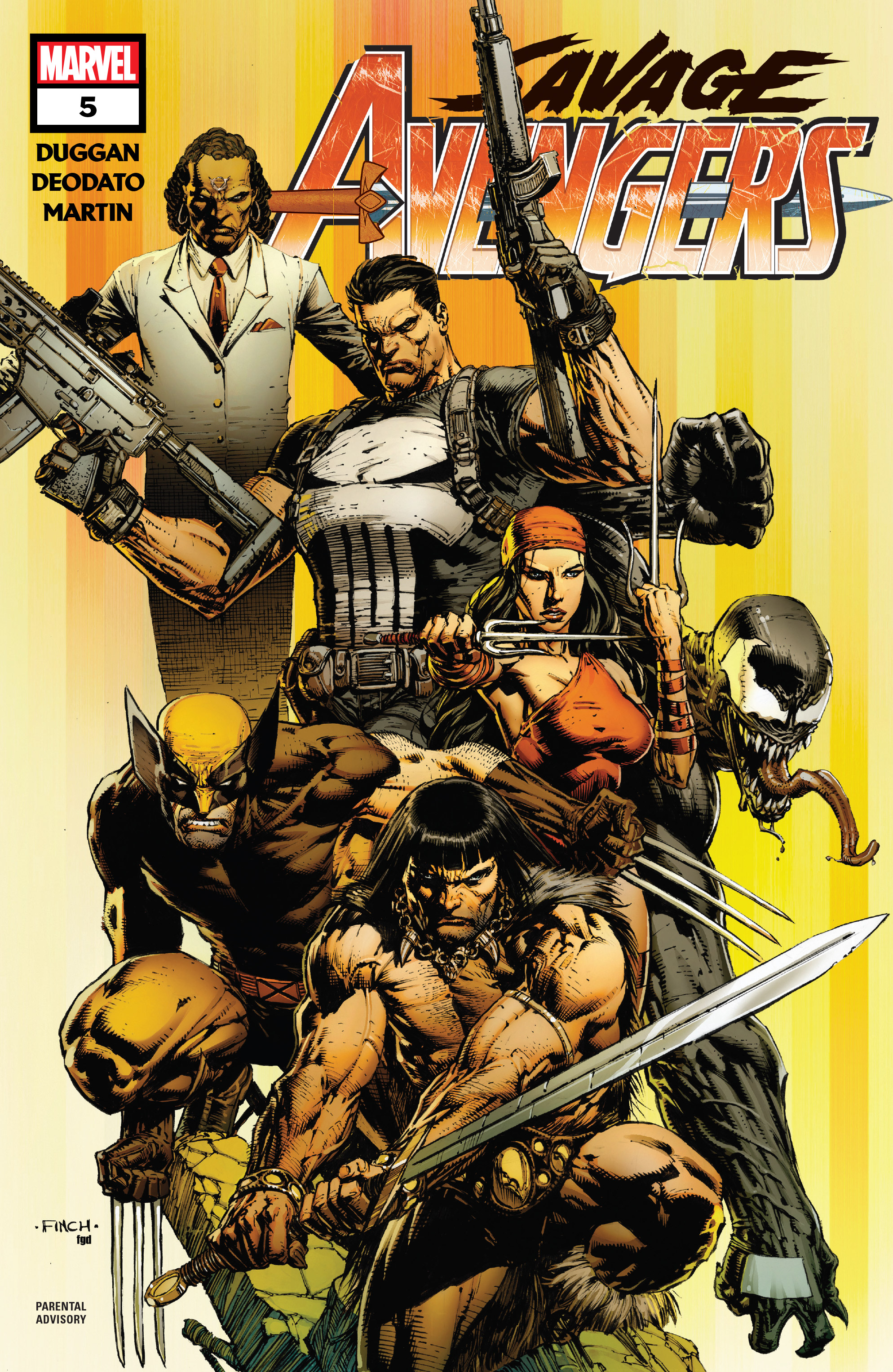 Read online Savage Avengers comic -  Issue #5 - 1