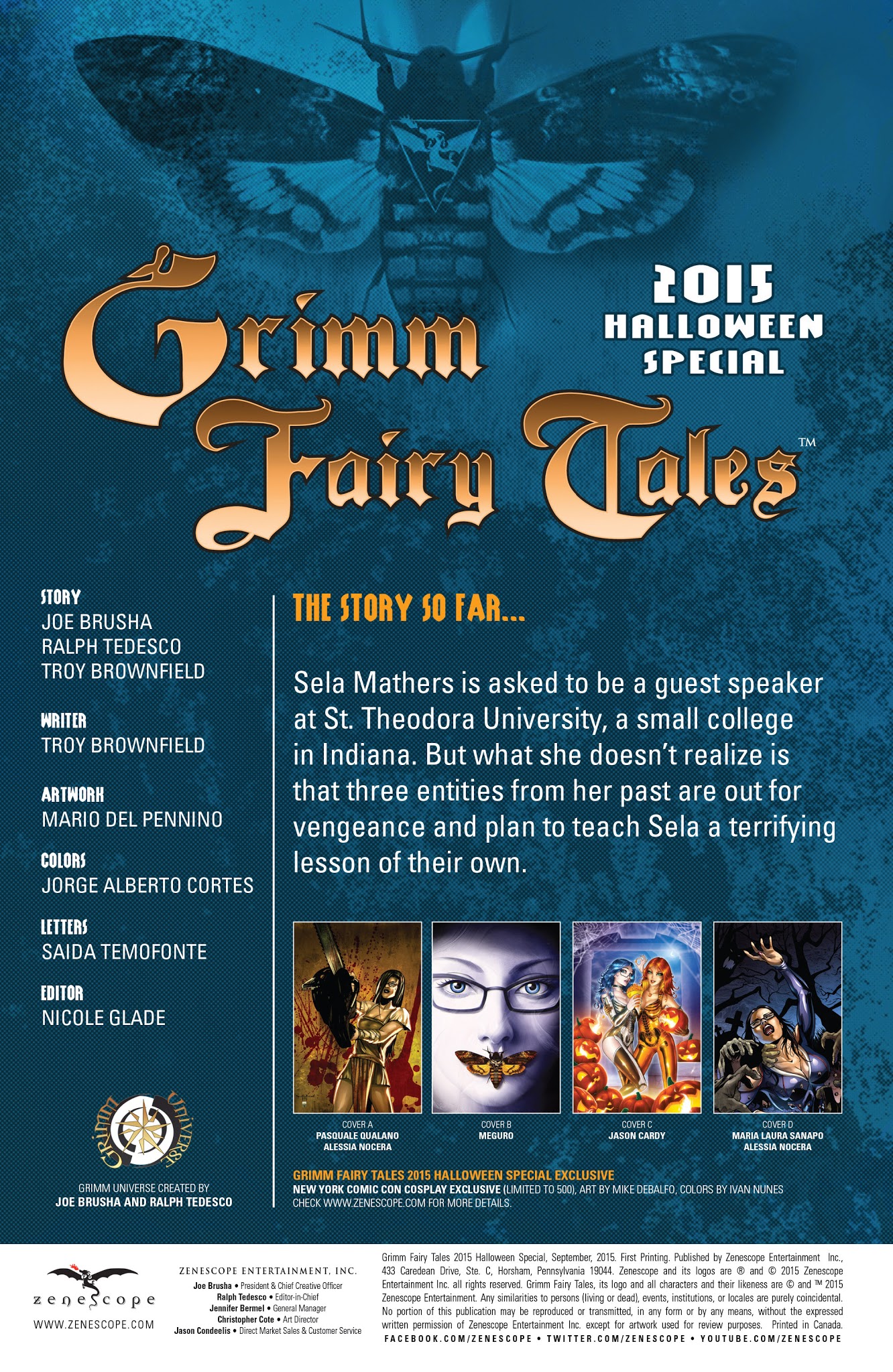 Read online Grimm Fairy Tales: Halloween Special comic -  Issue #7 - 2