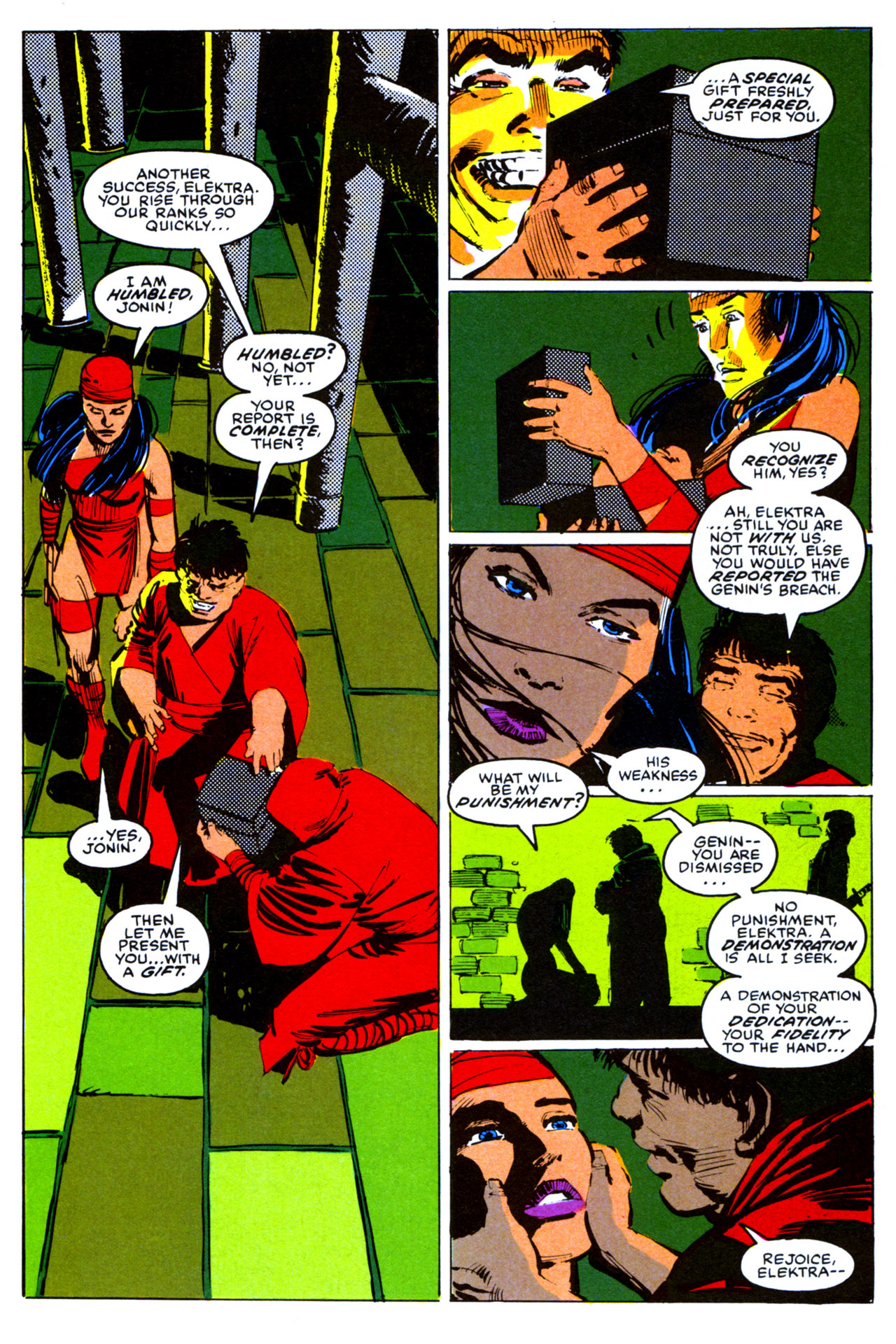 Read online The Elektra Saga comic -  Issue #1 - 27