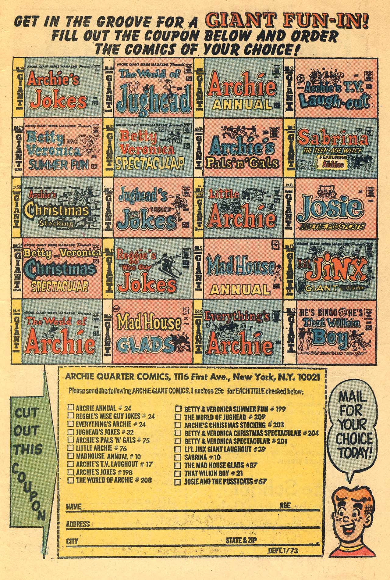 Read online Archie (1960) comic -  Issue #224 - 11