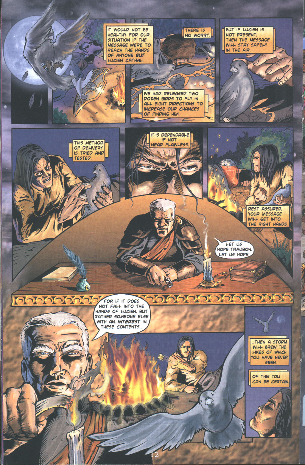 Read online Dungeons And Dragons: In The Shadow Of Dragons comic -  Issue #4 - 12