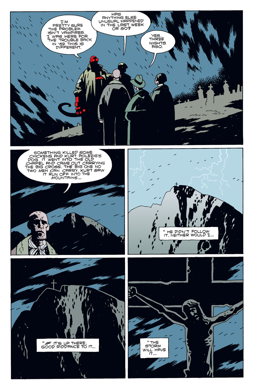 Read online Hellboy: Almost Colossus comic -  Issue #1 - 9