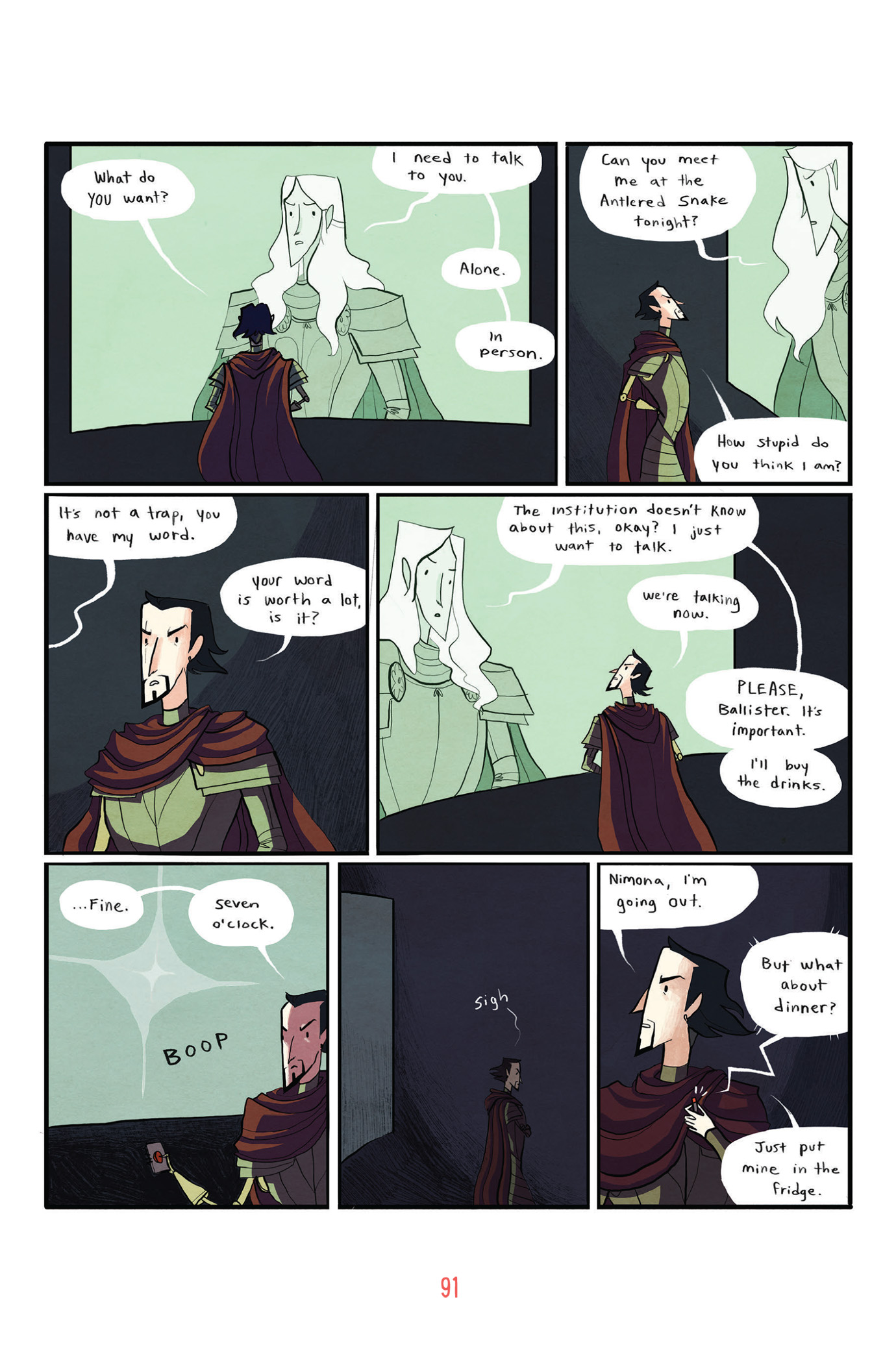 Read online Nimona comic -  Issue # TPB - 97