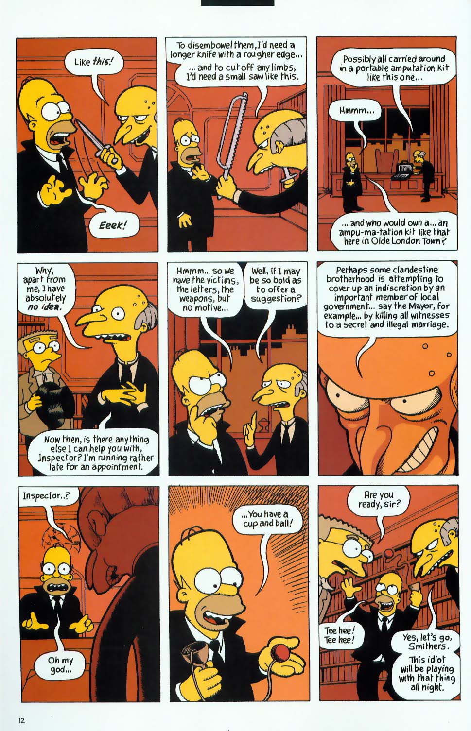 Read online Treehouse of Horror comic -  Issue #9 - 44