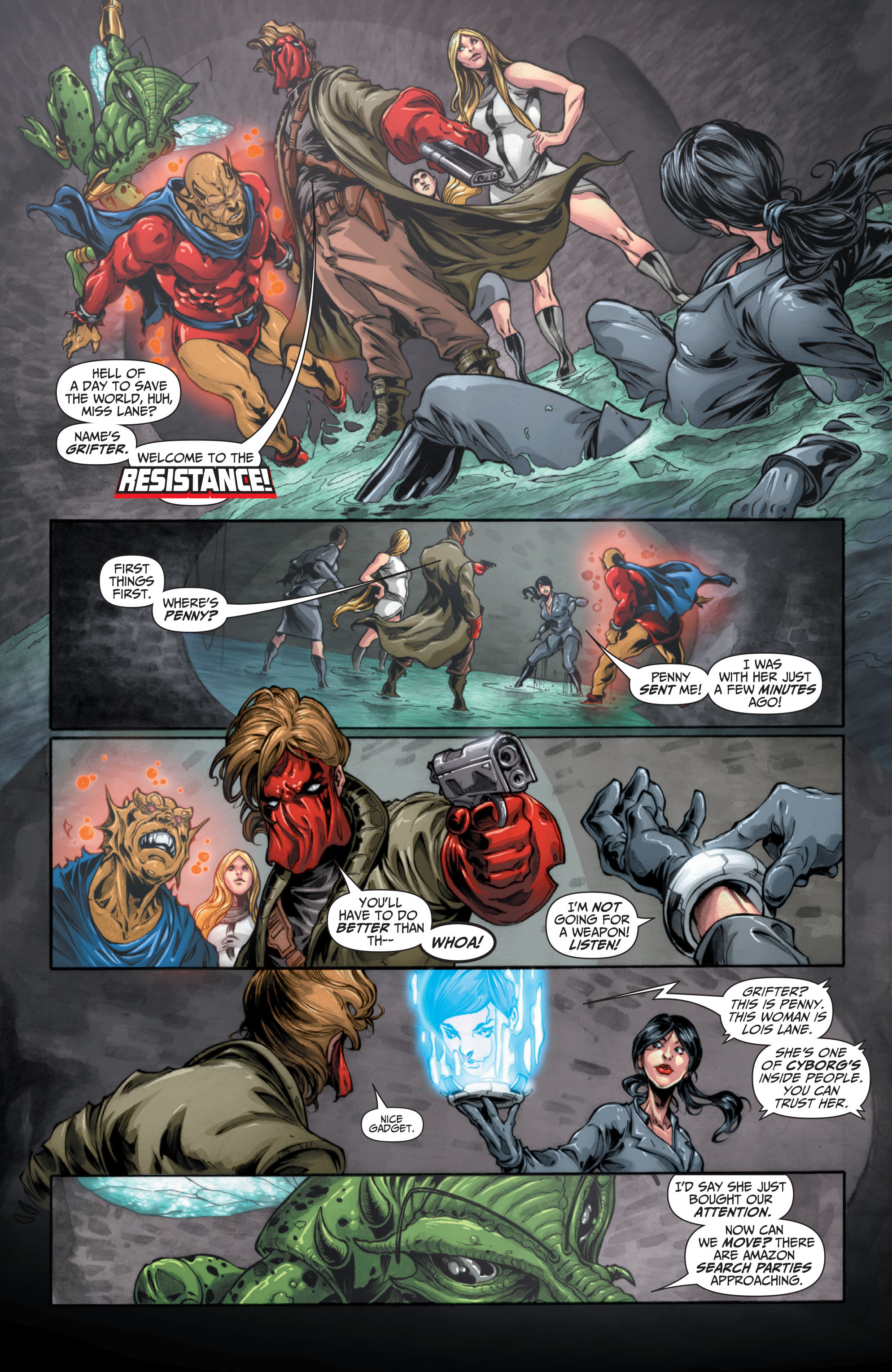 Read online Flashpoint: The World of Flashpoint Featuring Wonder Woman comic -  Issue # Full - 156