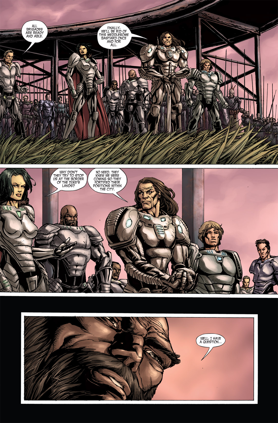 Read online Last Reign: Kings of War comic -  Issue #5 - 4