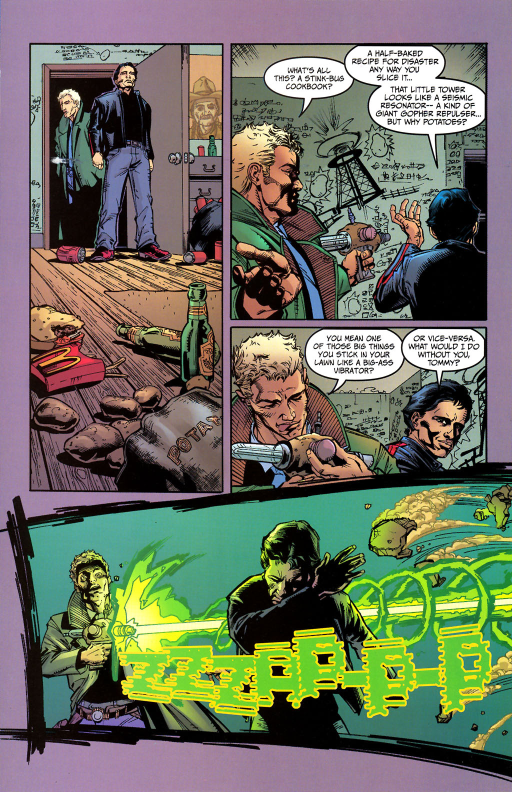 Read online Buckaroo Banzai: Return of the Screw (2006) comic -  Issue #1 - 22