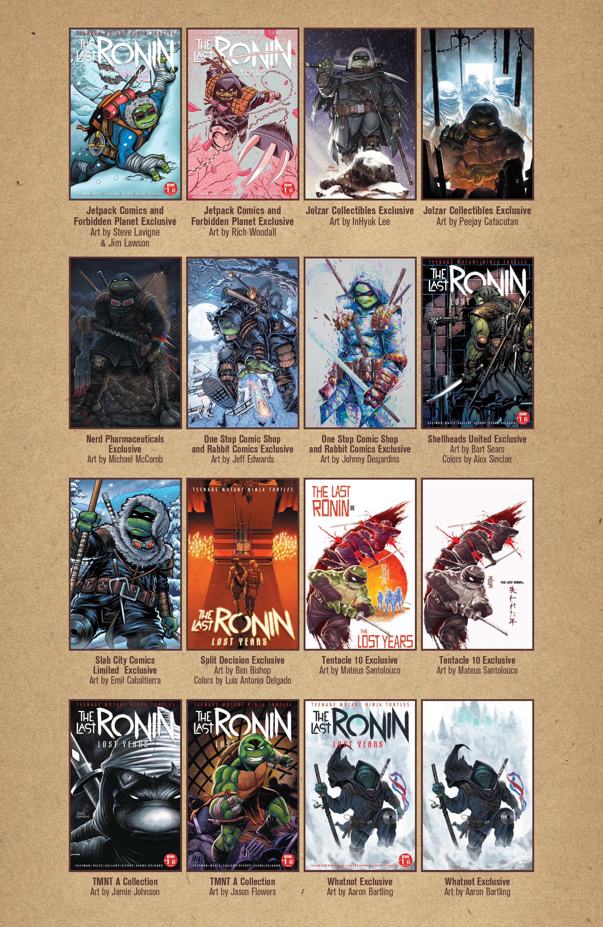 Read online Teenage Mutant Ninja Turtles: The Last Ronin - The Lost Years comic -  Issue #1 - 33