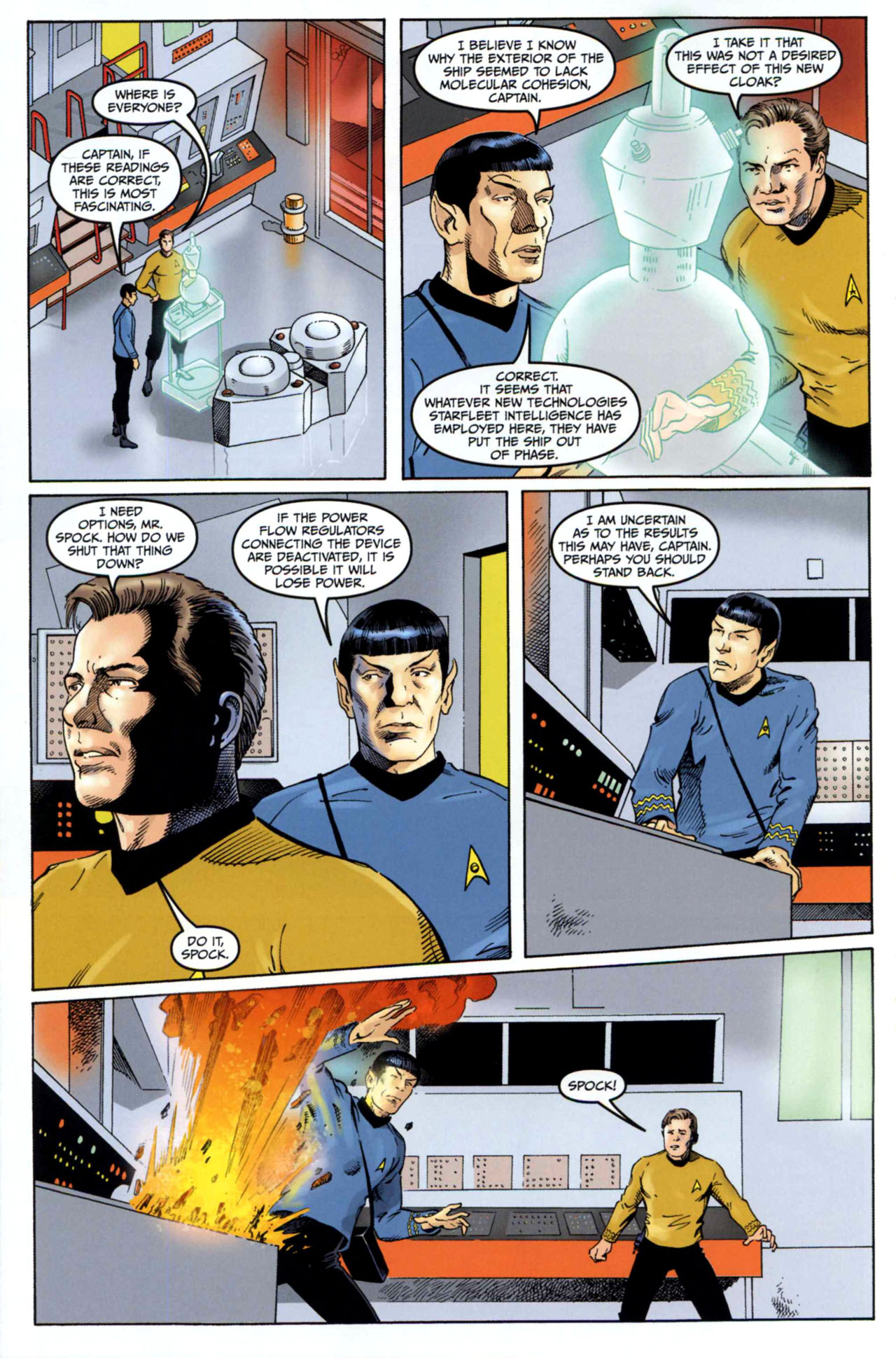 Read online Star Trek Year Four: The Enterprise Experiment comic -  Issue #1 - 10