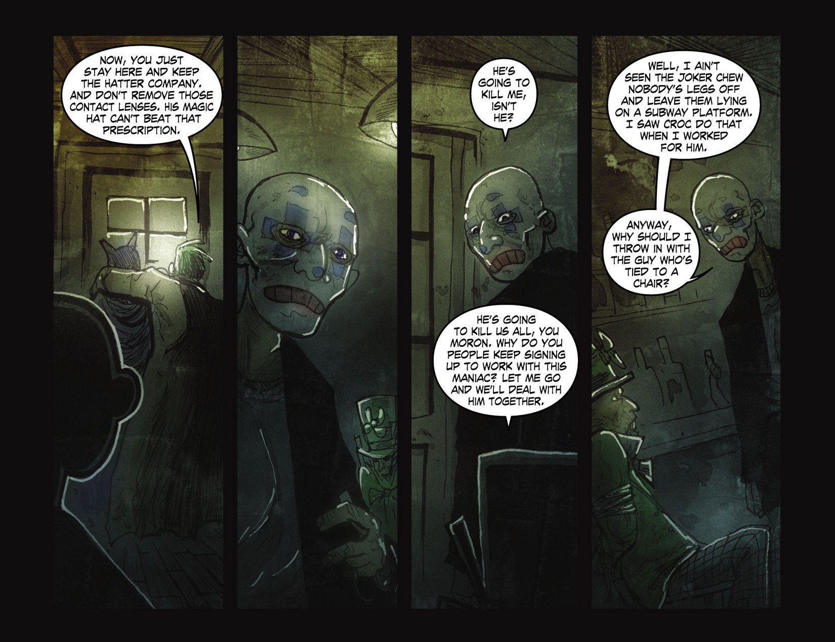 Read online Legends of the Dark Knight [I] comic -  Issue #5 - 7