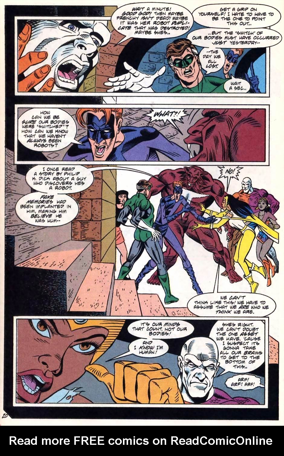 Read online Justice League International (1993) comic -  Issue #54 - 21