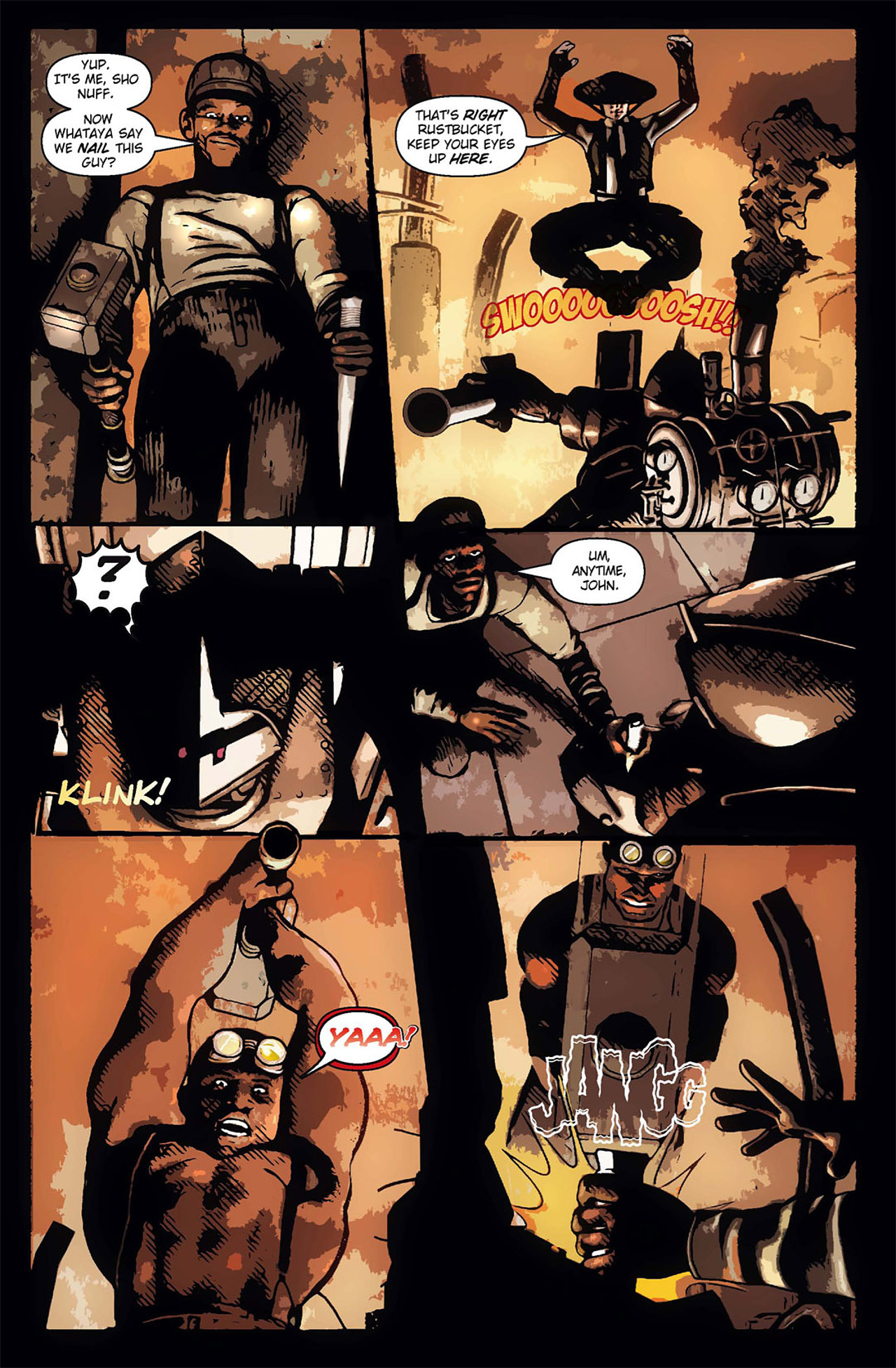 Read online John Henry comic -  Issue #3 - 5