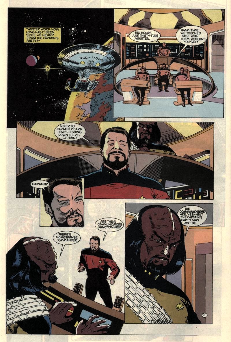 Read online Star Trek: The Next Generation (1989) comic -  Issue #38 - 7