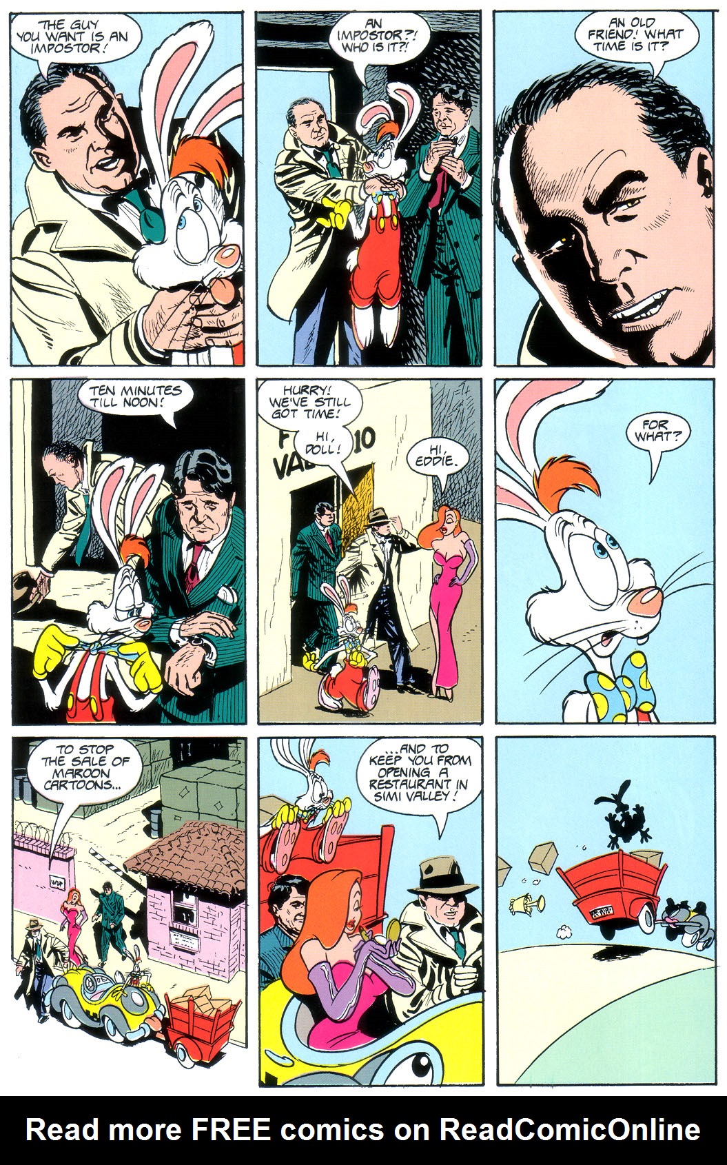 Read online Marvel Graphic Novel: Roger Rabbit in The Resurrection of Doom comic -  Issue # Full - 51