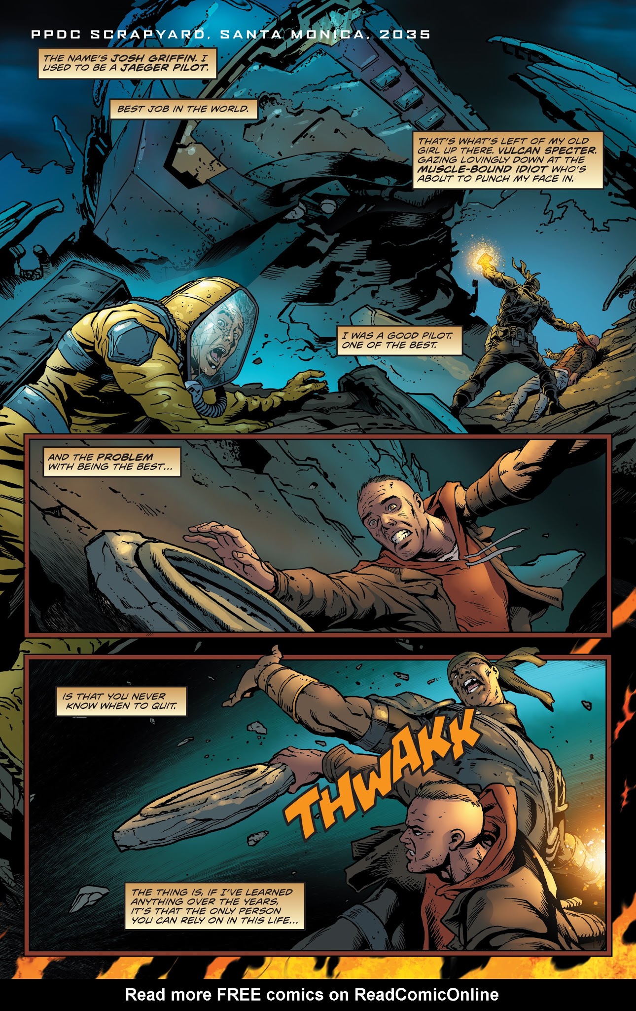 Read online Pacific Rim Aftermath comic -  Issue #2 - 3