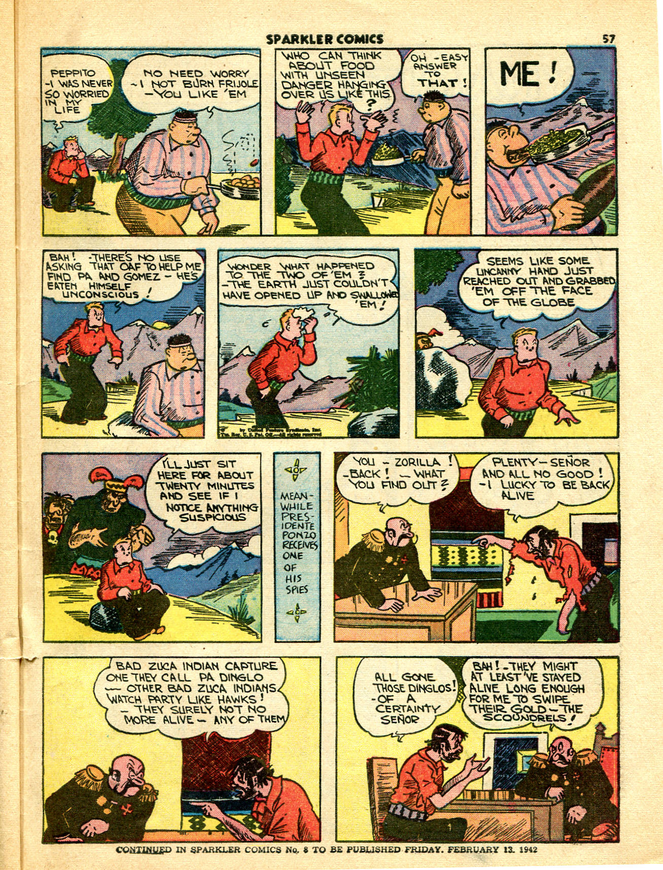 Read online Sparkler Comics comic -  Issue #7 - 51