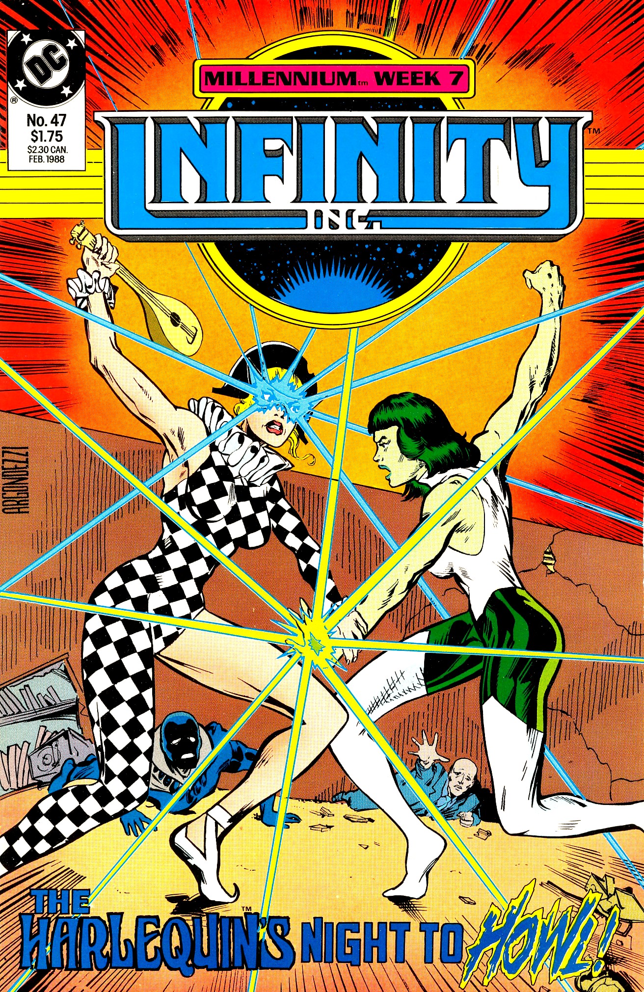 Read online Infinity Inc. (1984) comic -  Issue #47 - 1