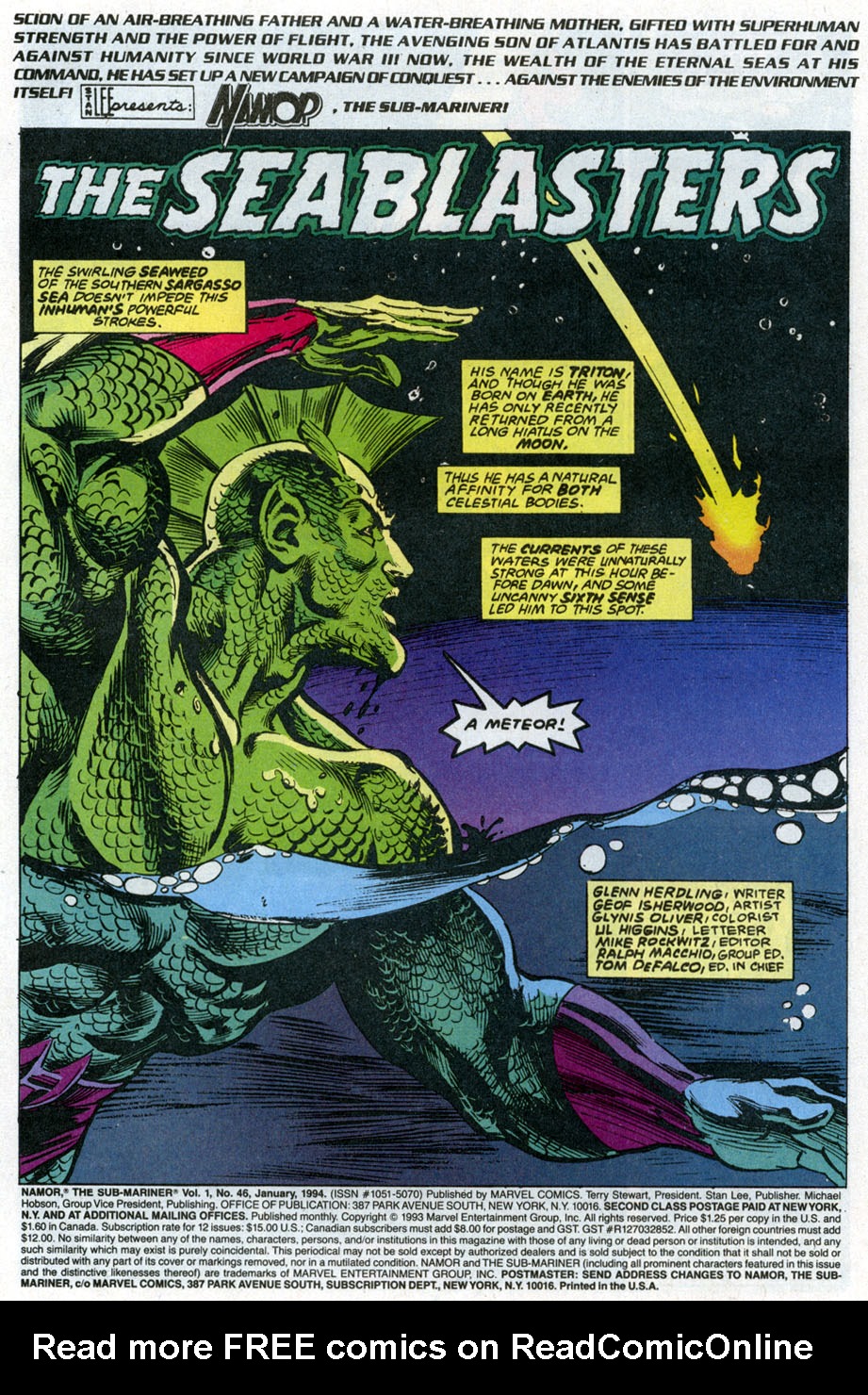 Namor, The Sub-Mariner Issue #46 #50 - English 2