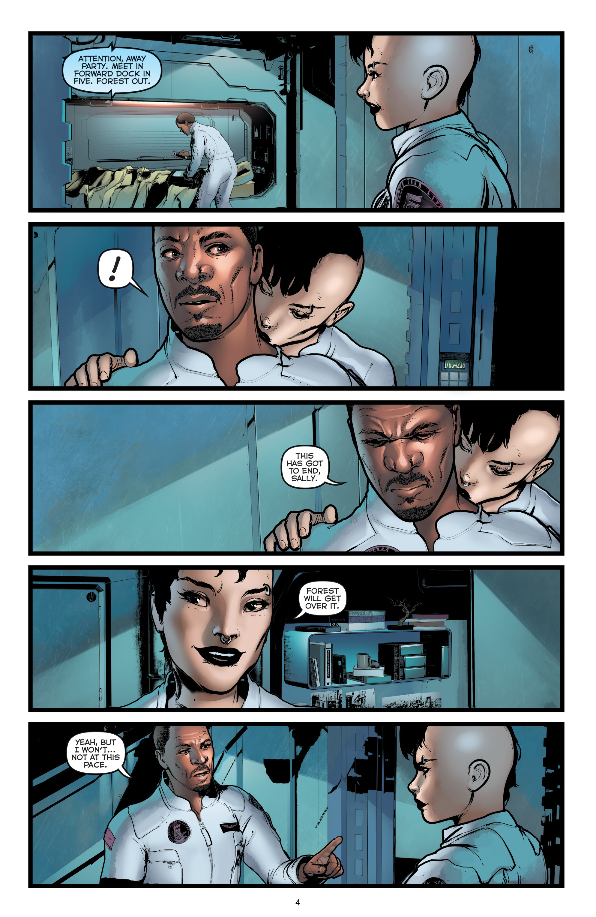 Read online Faster than Light comic -  Issue #8 - 6