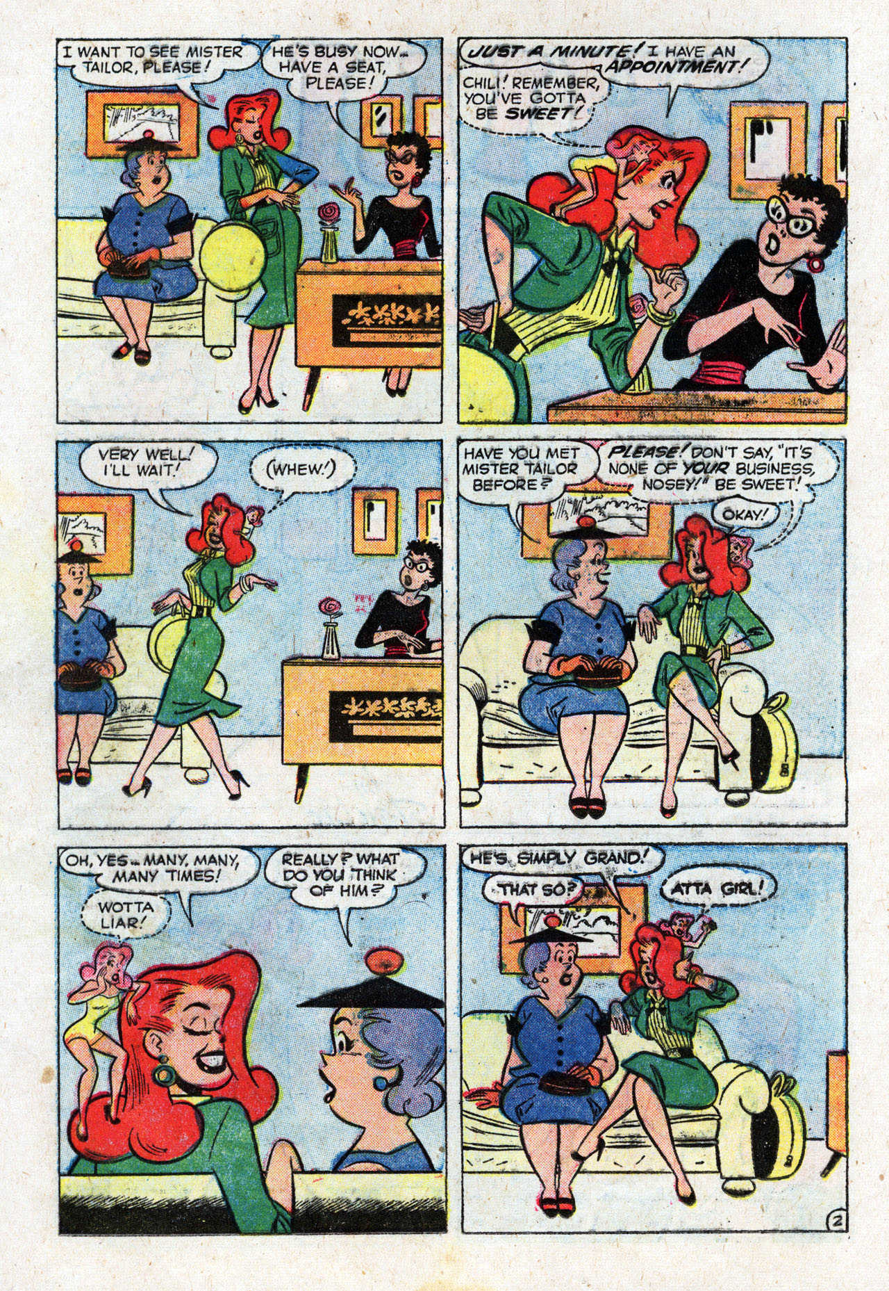 Read online Millie the Model comic -  Issue #65 - 12