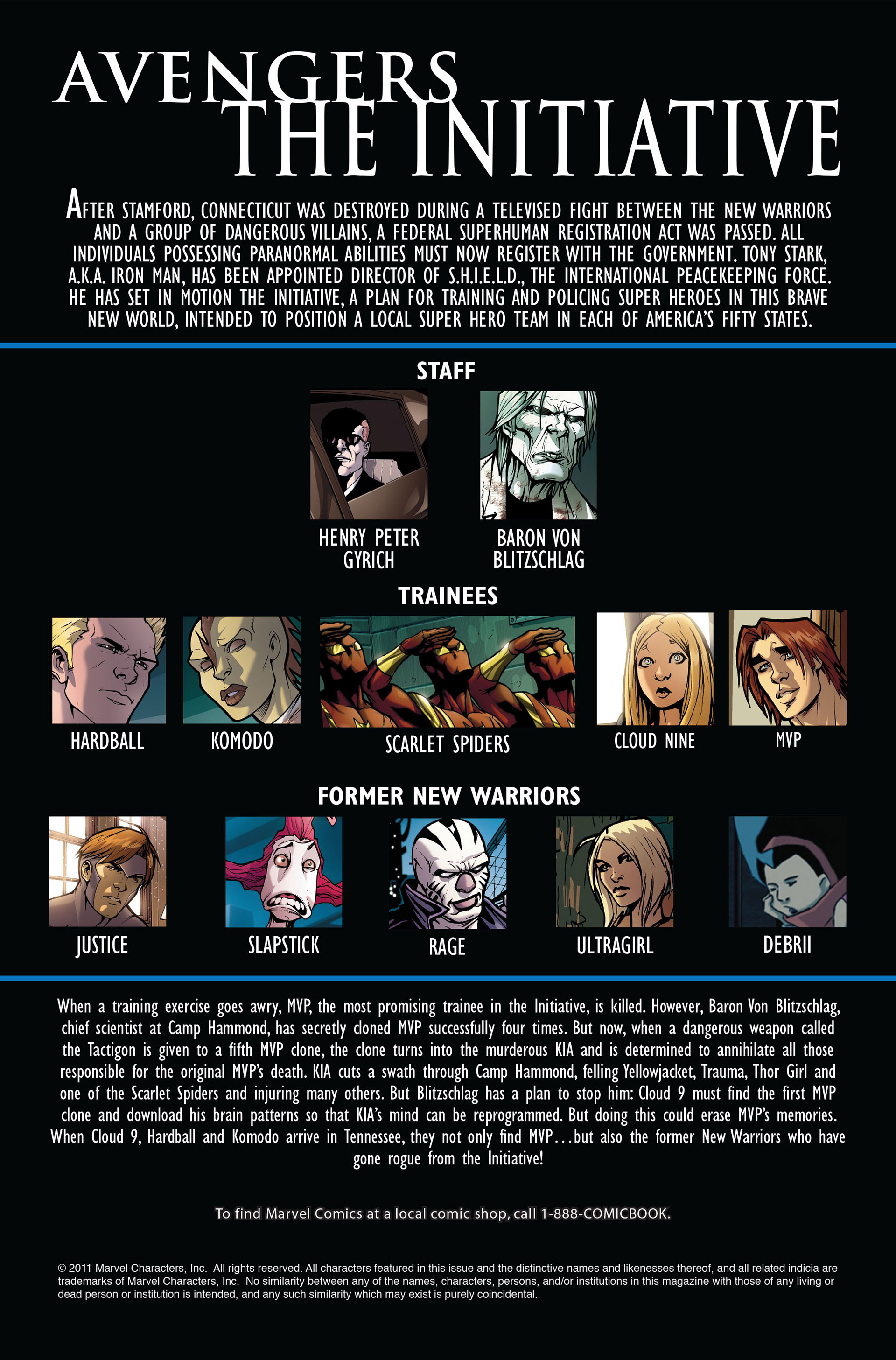 Read online Avengers: The Initiative comic -  Issue #11 - 2
