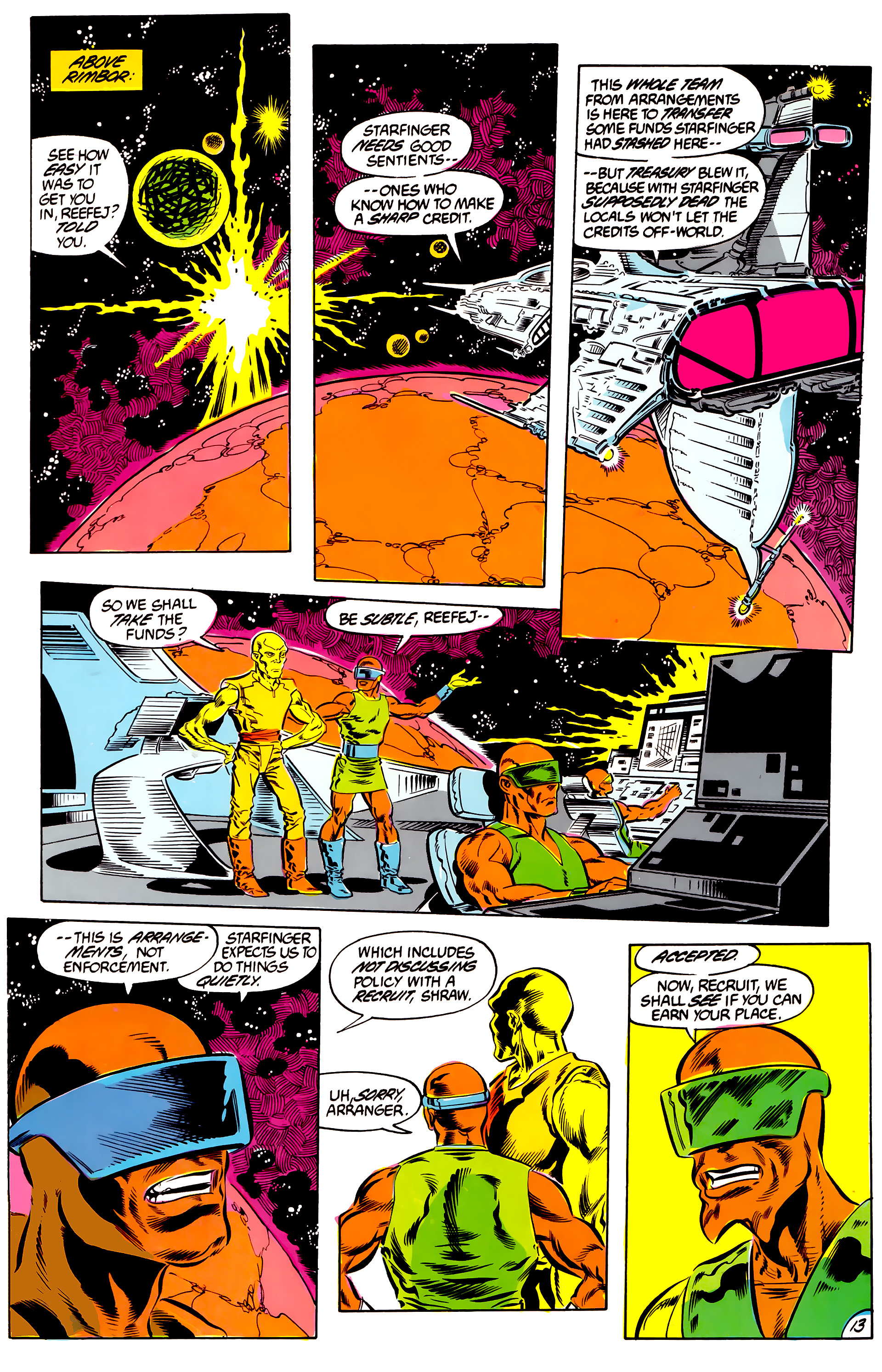 Read online Legion of Super-Heroes (1984) comic -  Issue #46 - 14