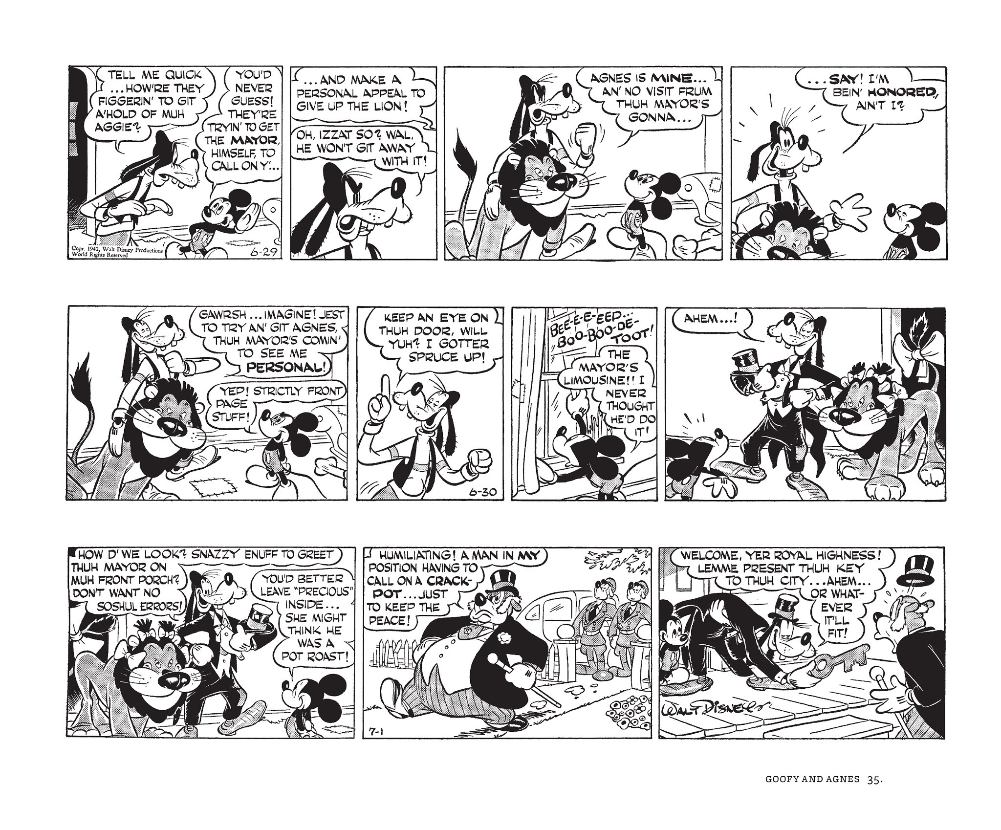 Read online Walt Disney's Mickey Mouse by Floyd Gottfredson comic -  Issue # TPB 7 (Part 1) - 35